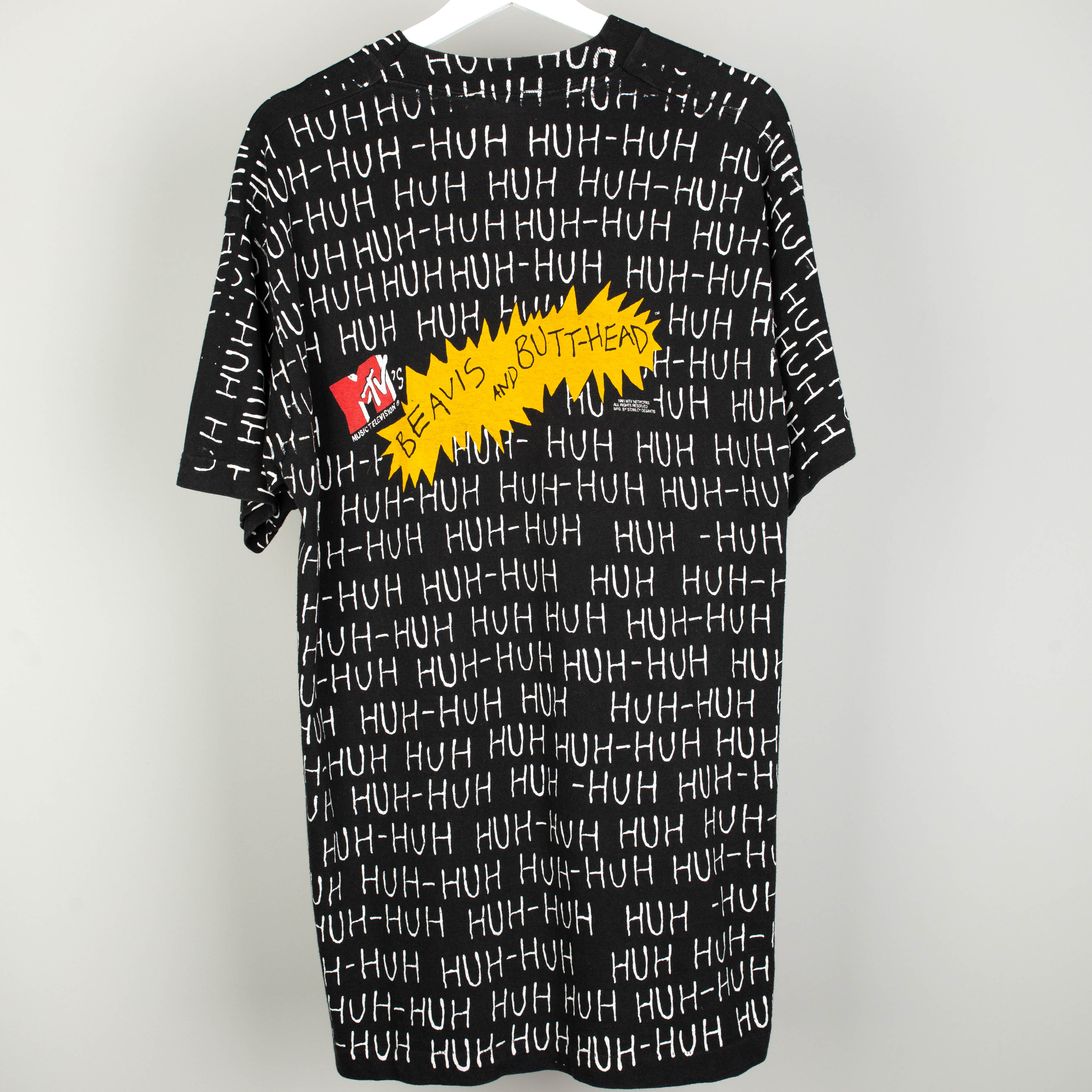 1993 Beavis & Butthead AOP T-Shirt Size L