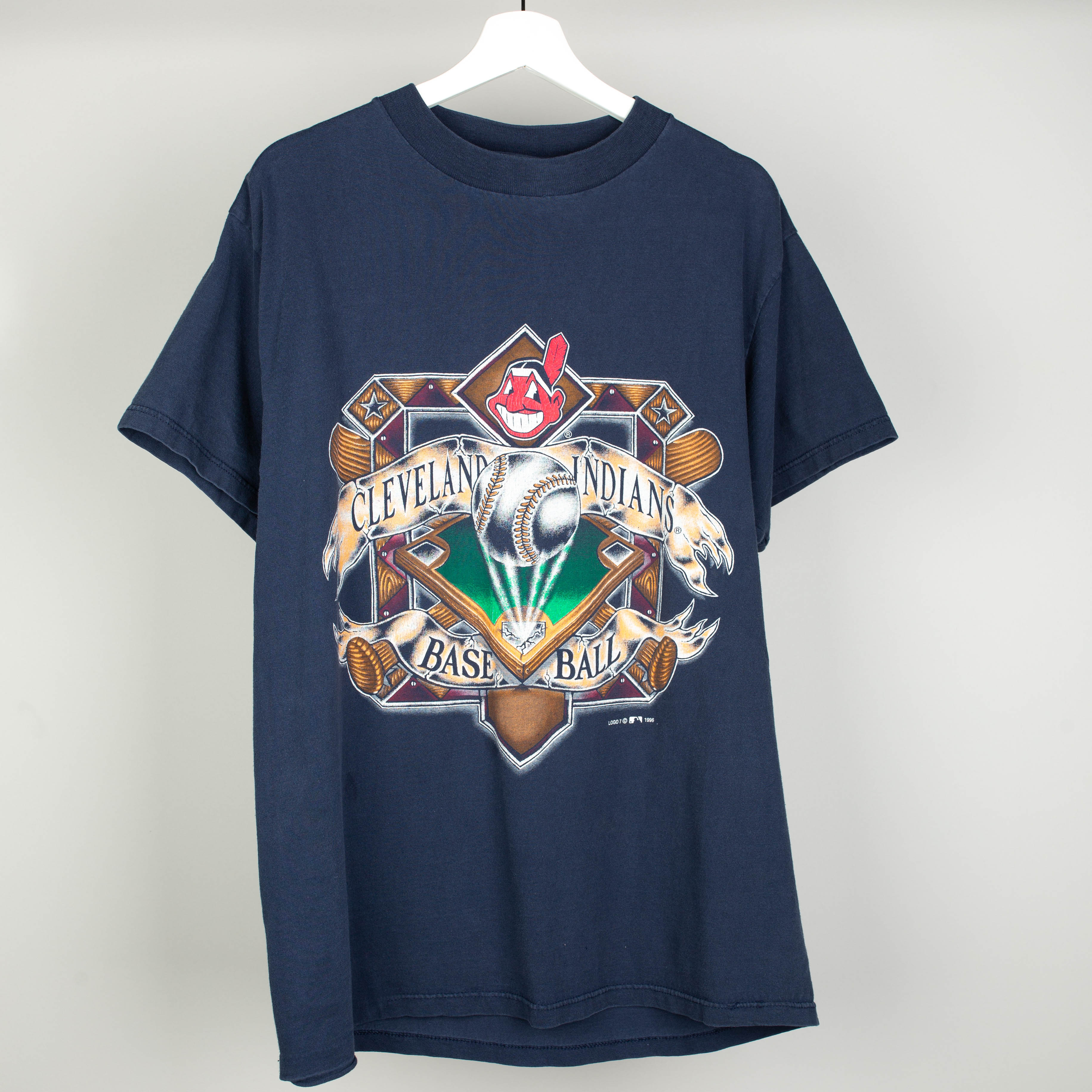 1996 Cleveland Indians T-Shirt Size L