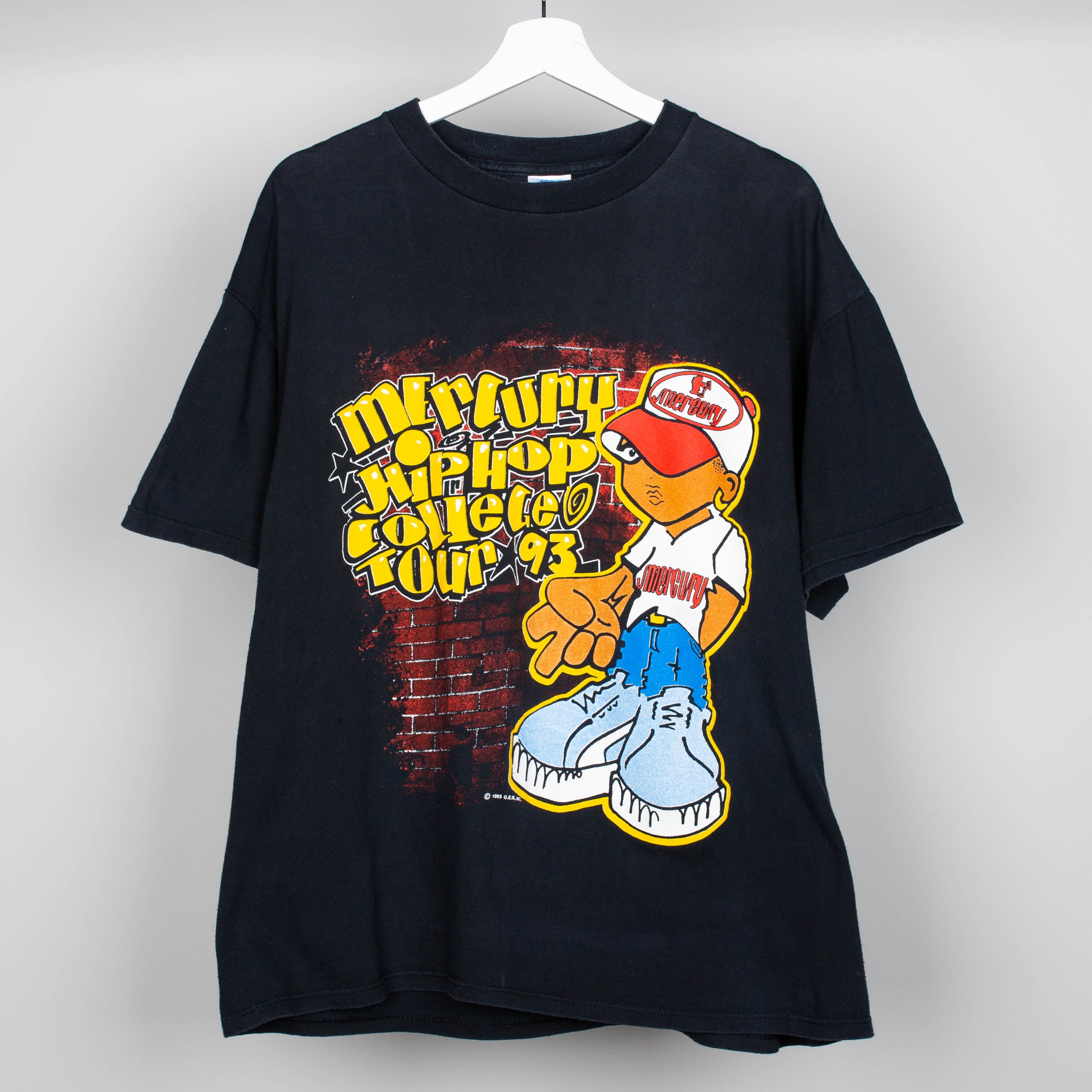 1993 Mercury Hip Hop College Tour T-Shirt Size XL