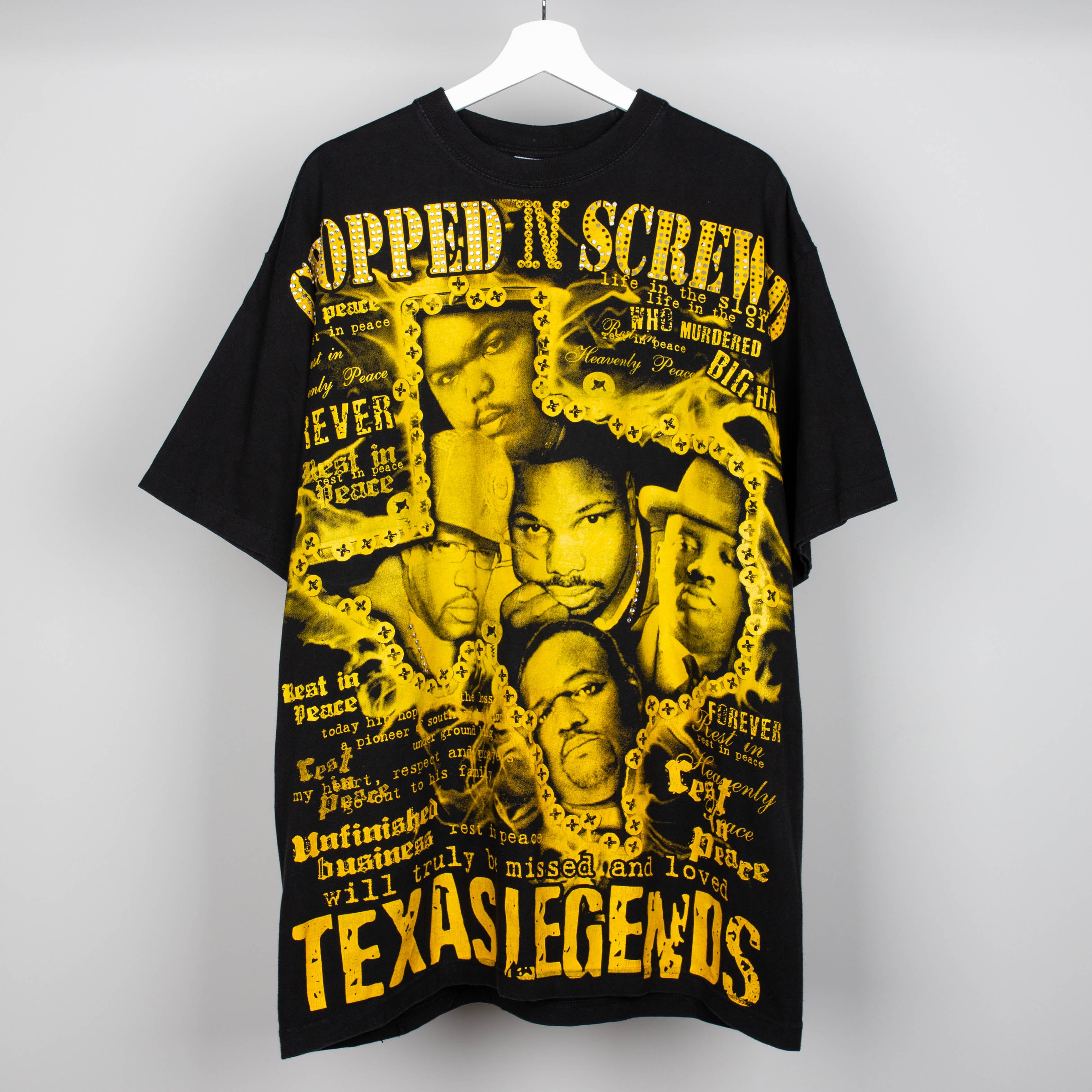 90's Chopped N Screwed All Over Print T-Shirt Size XL