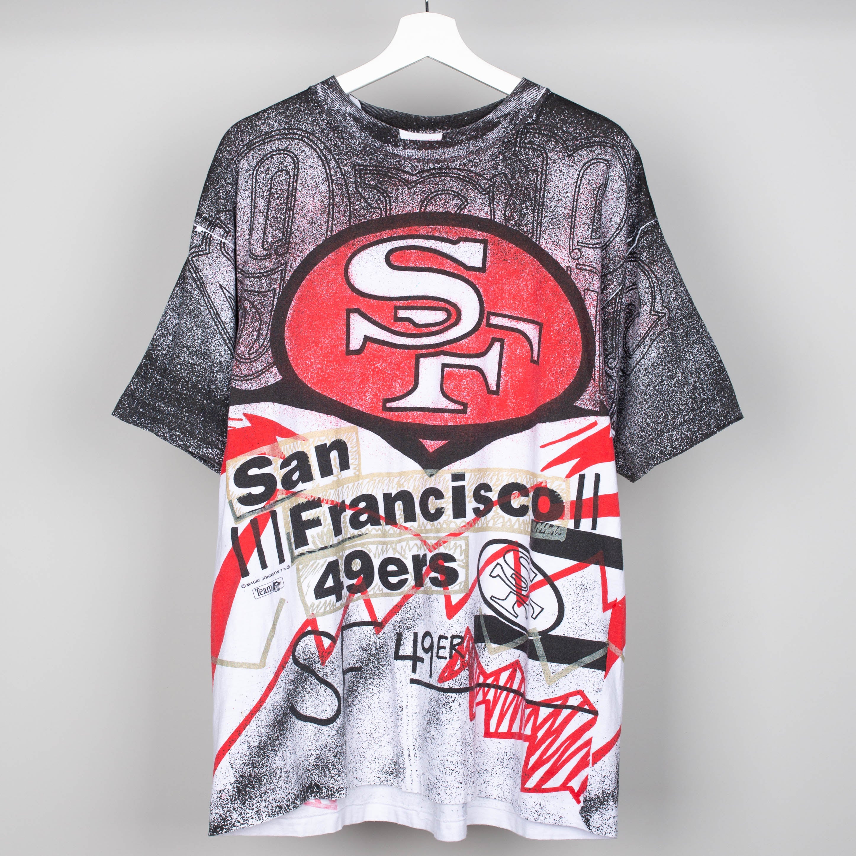 90's San Francisco 49ers All Over Print Size XL