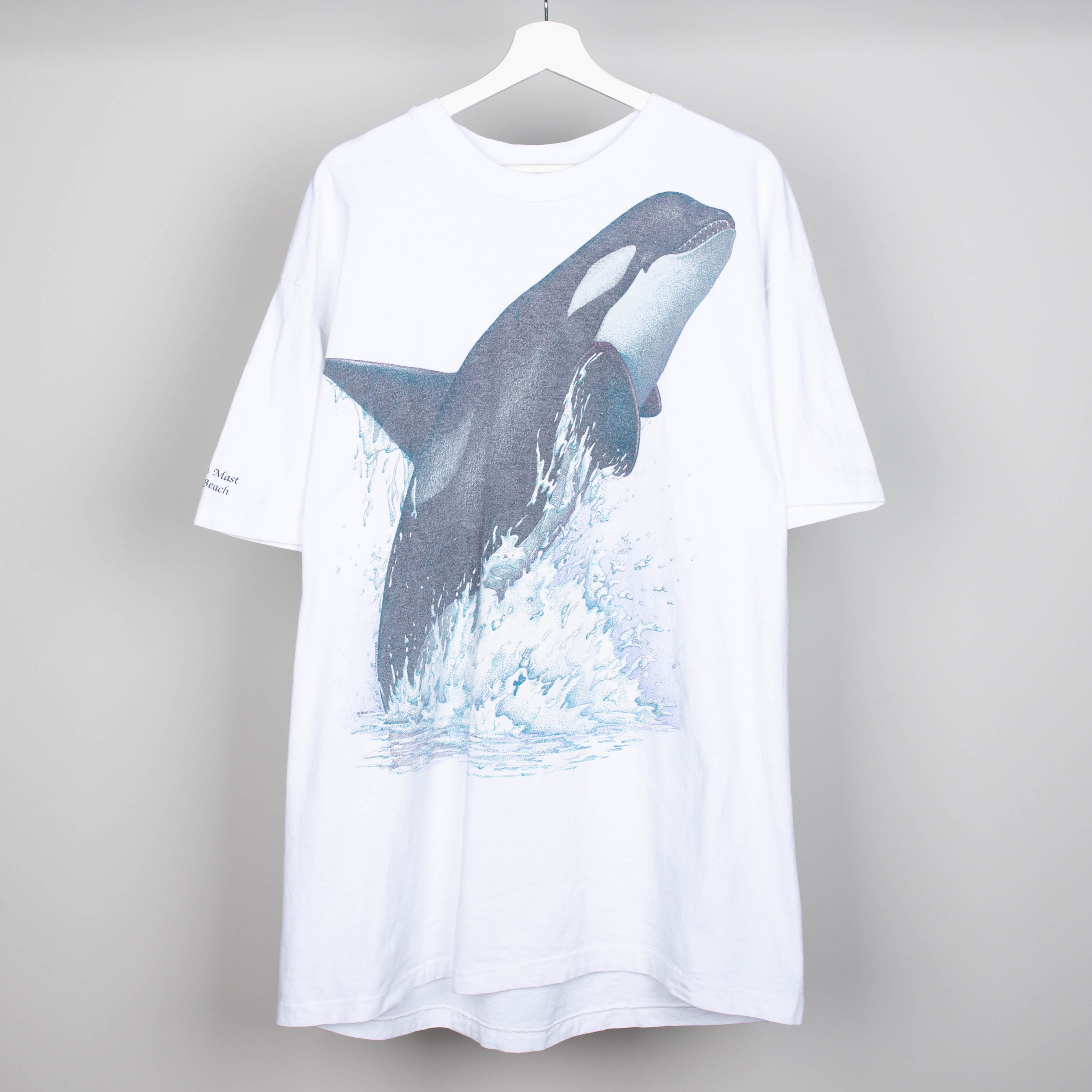 90's The Mizzen Rehoboth Beach Killer Whale Shirt Size XXL