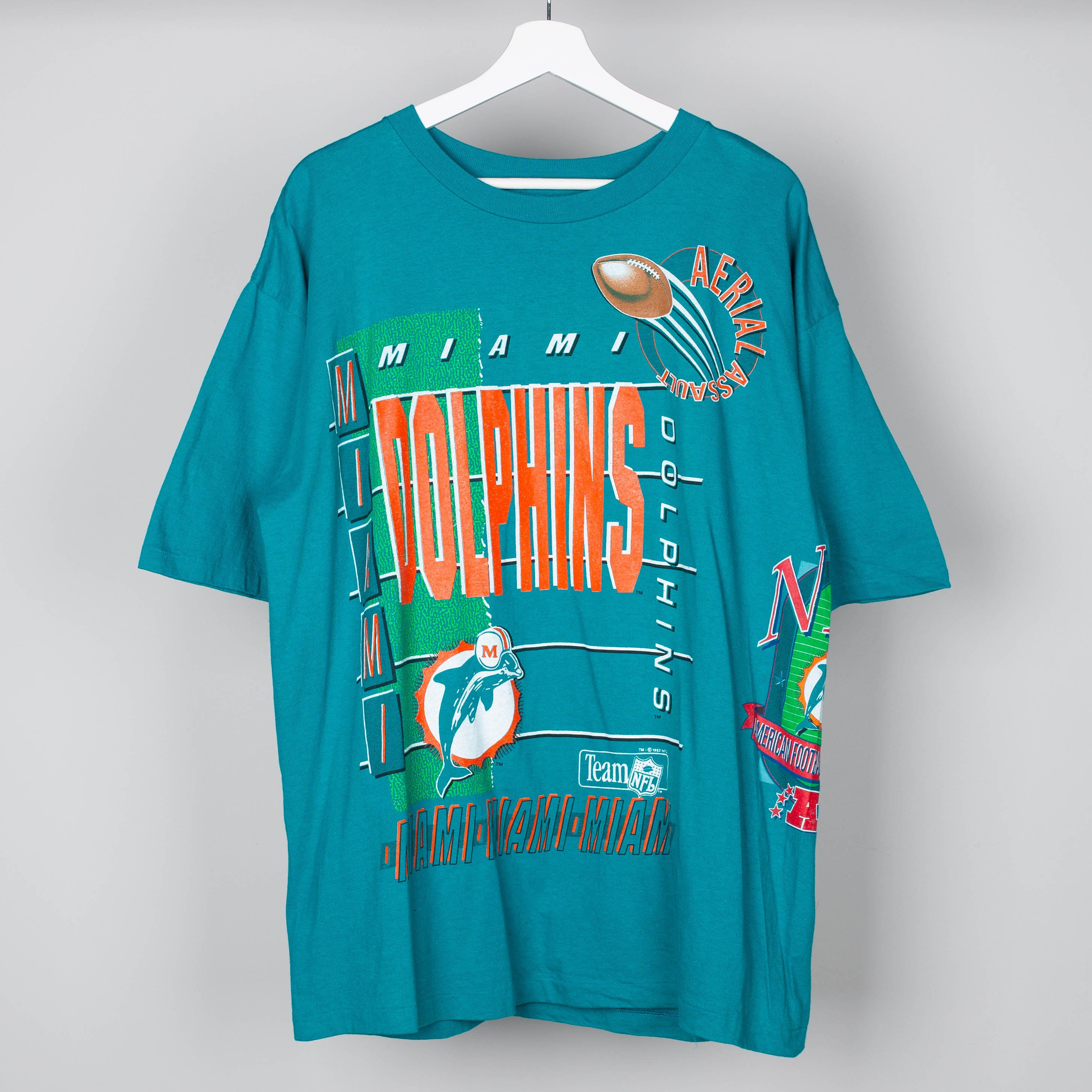 1992 Miami Dolphins T-Shirt Size XL