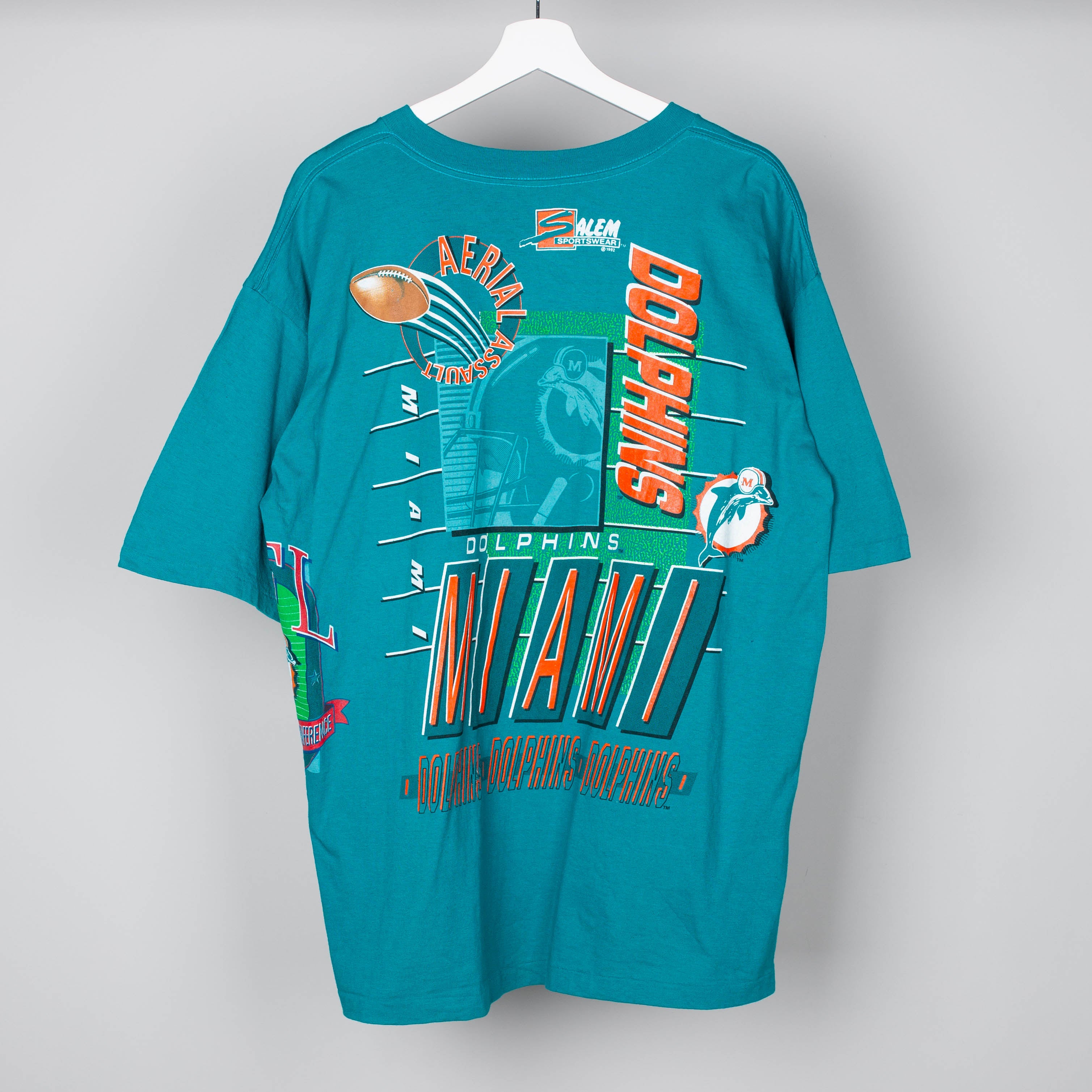 1992 Miami Dolphins T-Shirt Size XL