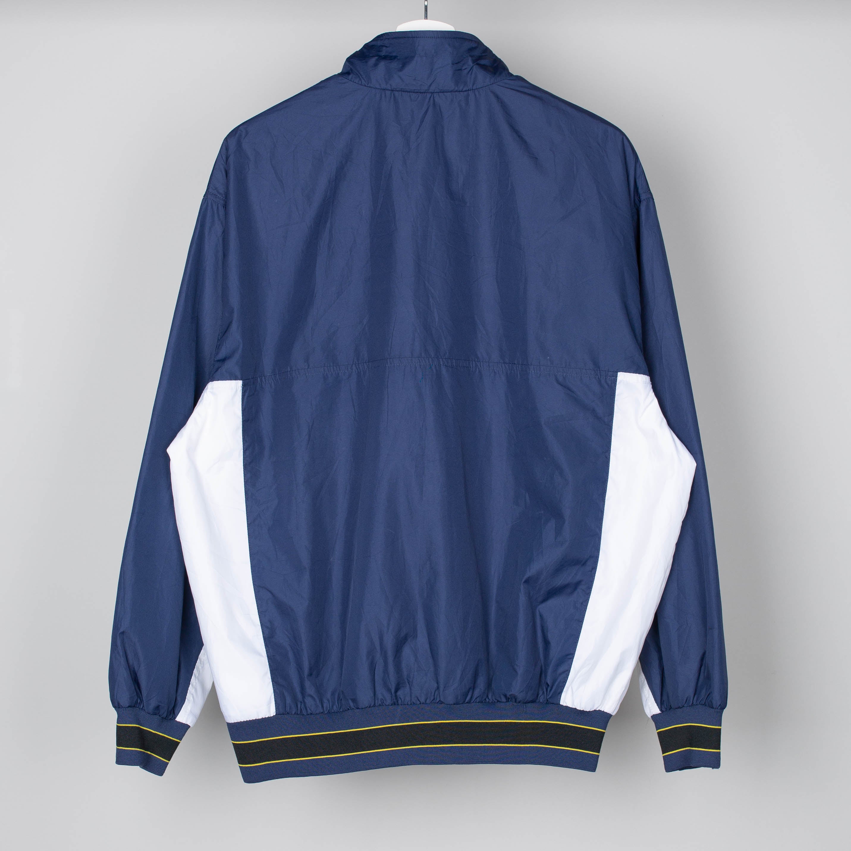 90's Navy Blue Windbreaker Jacket Size M
