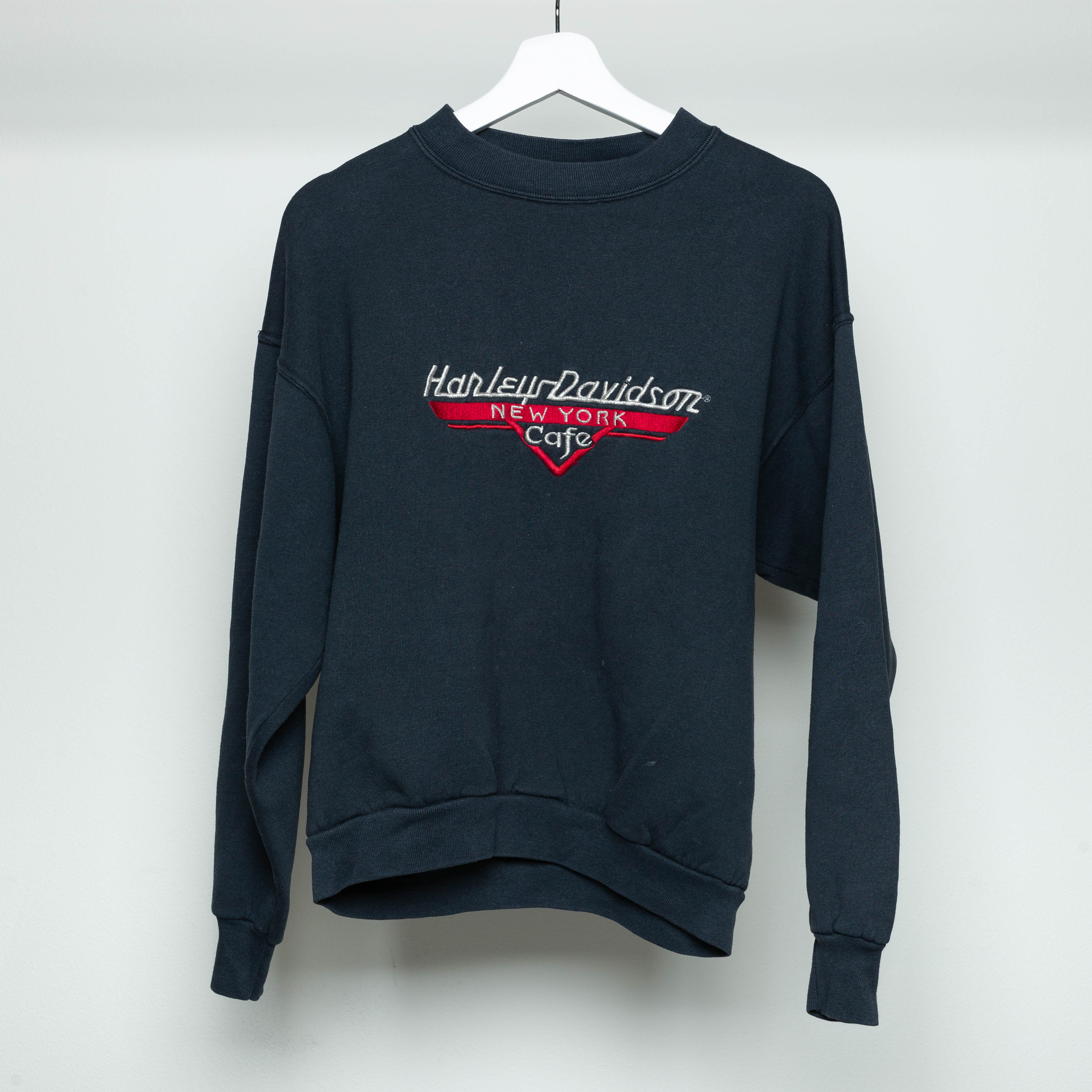 90's Harley Davidson Cafe Crewneck Sweater Size M