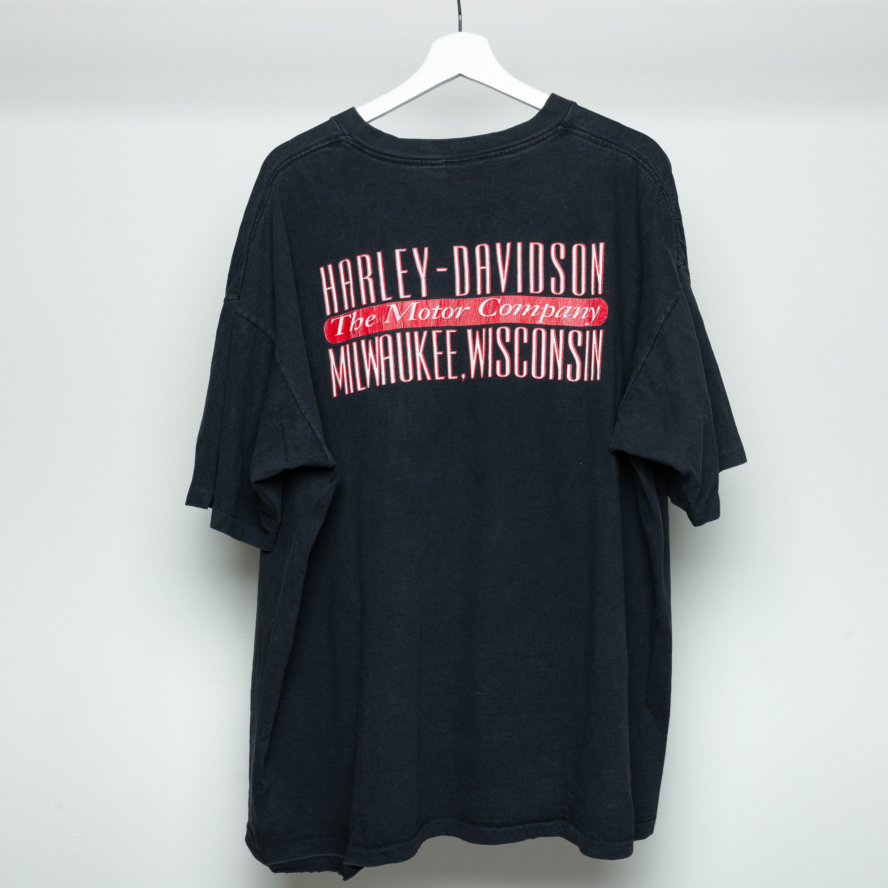1993 Harley Davidson Milwaukee Wisconsin Santa Clause T-Shirt Size XXL