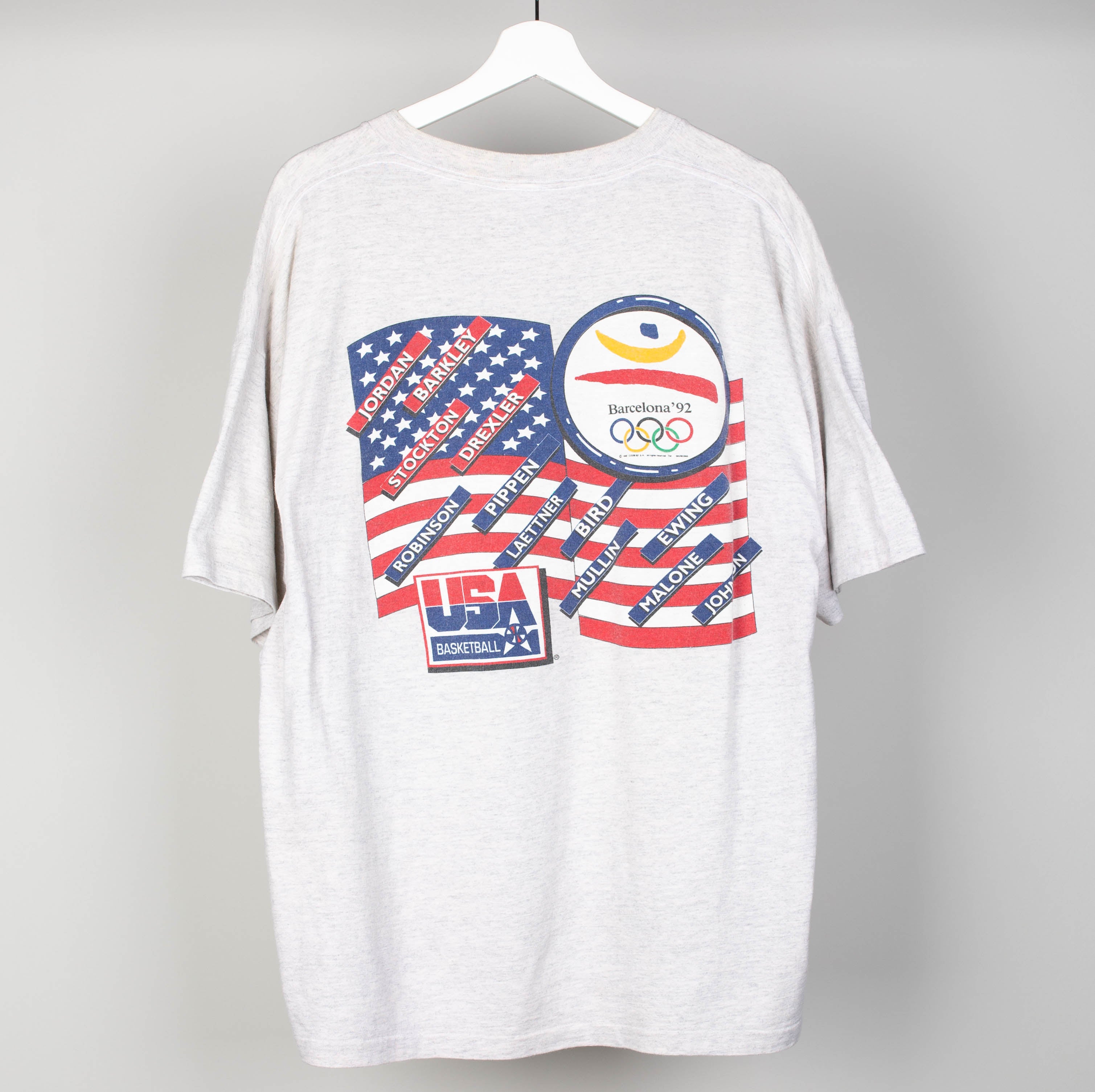 1992 Barcelona Olympics USA Dream Team T-Shirt Size XL