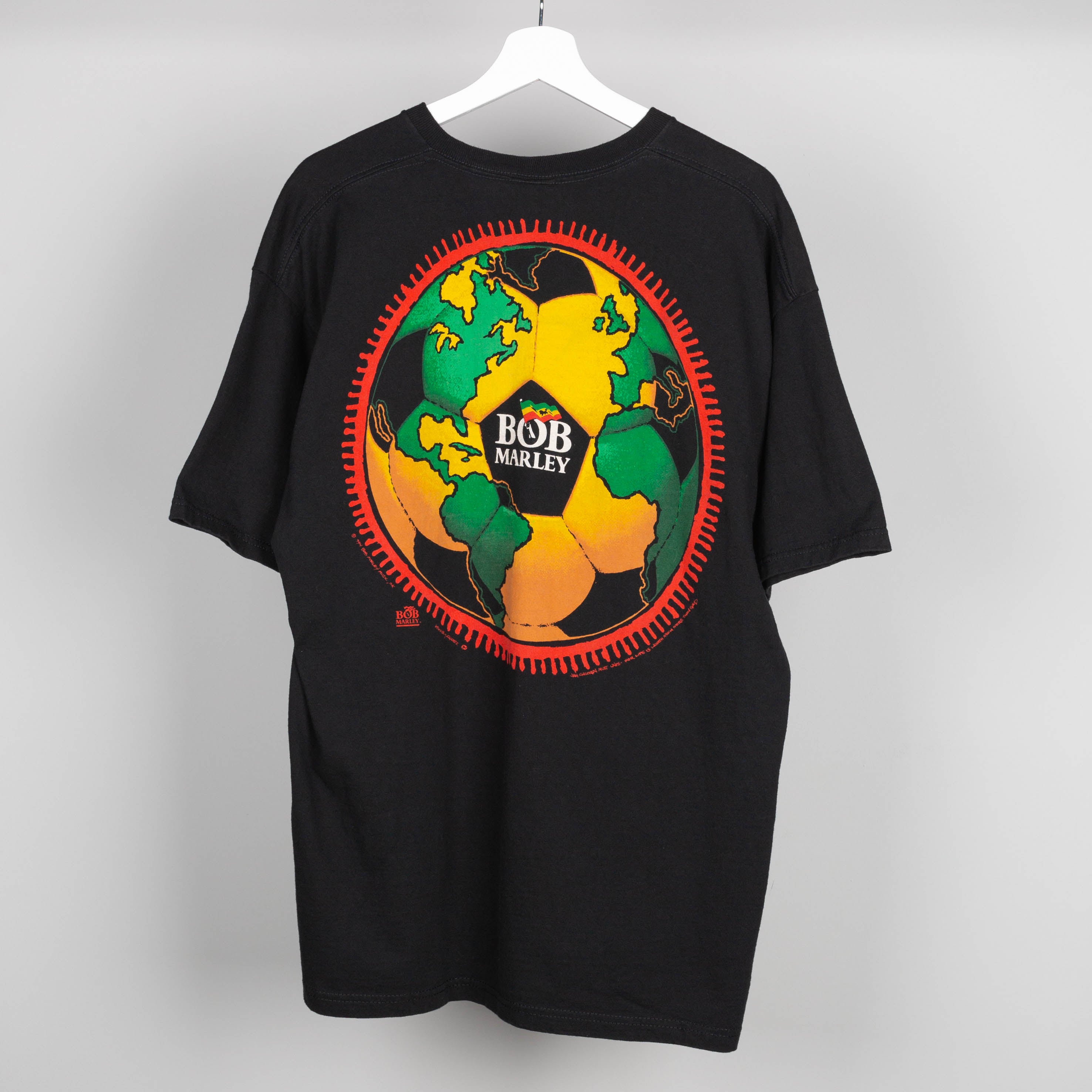 1994 Bob Marley Soccer T-Shirt Size XL