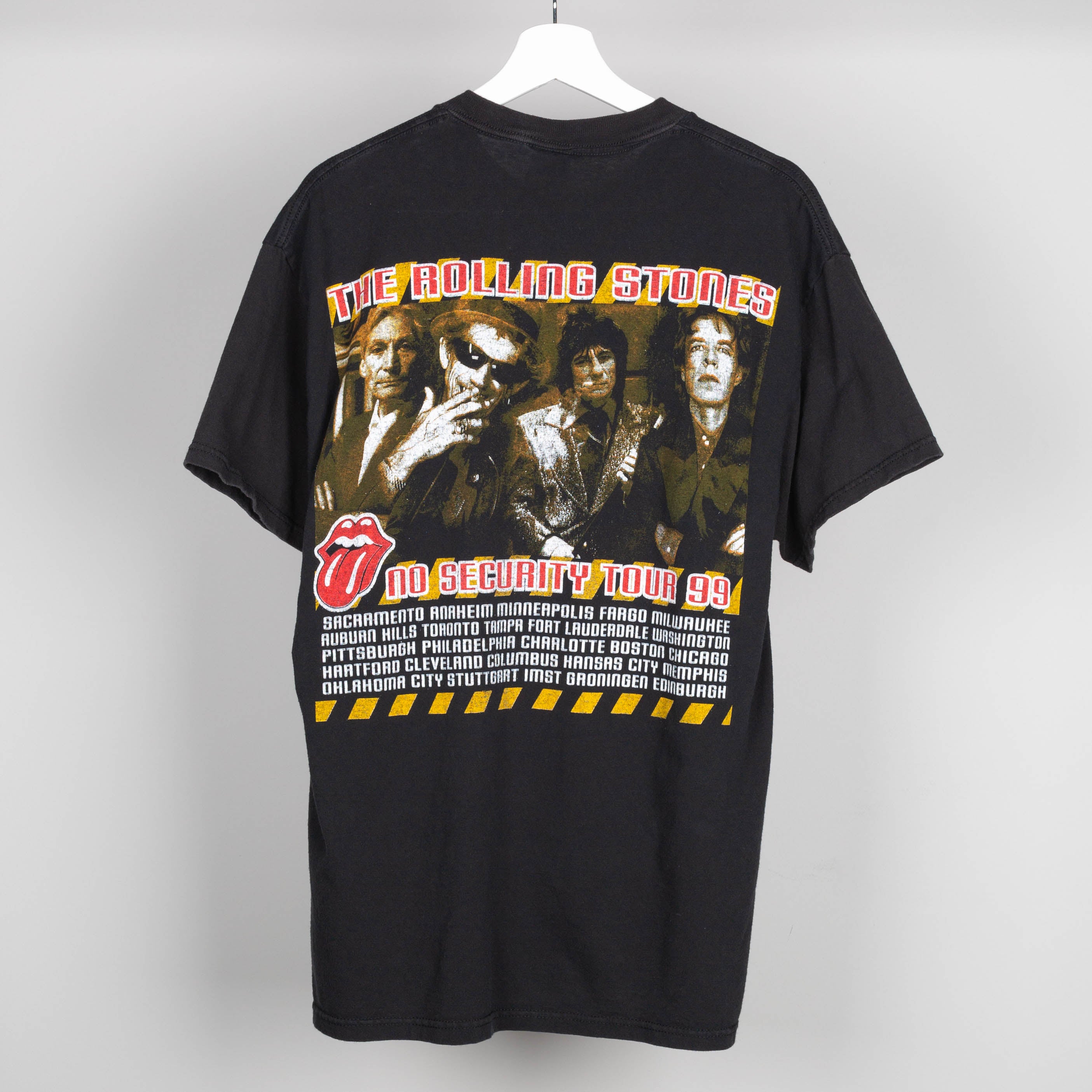 1999 No Security Tour The Rolling Stones T-Shirt Size L