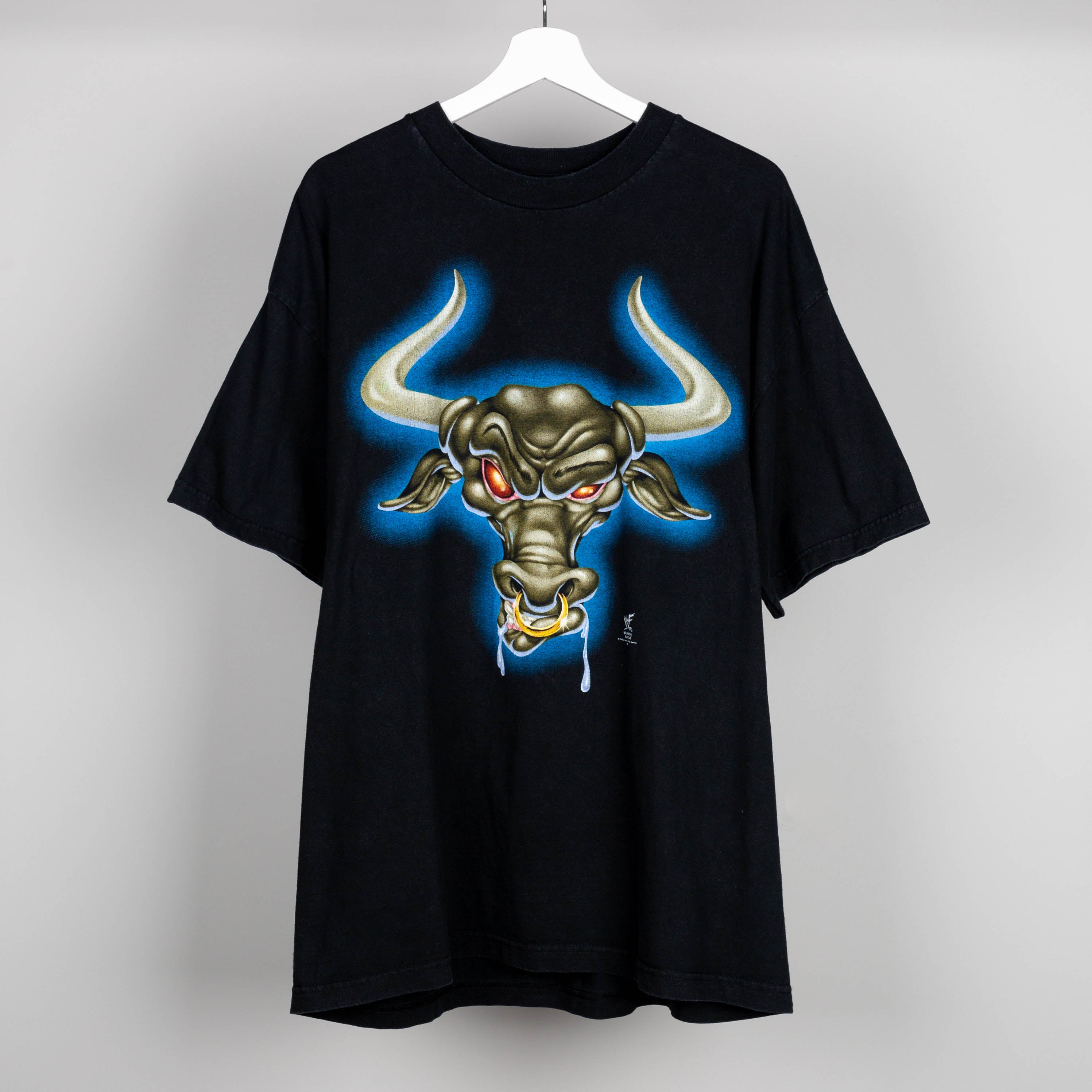 1998 The Rock WWF Smackdown T-Shirt Size XL
