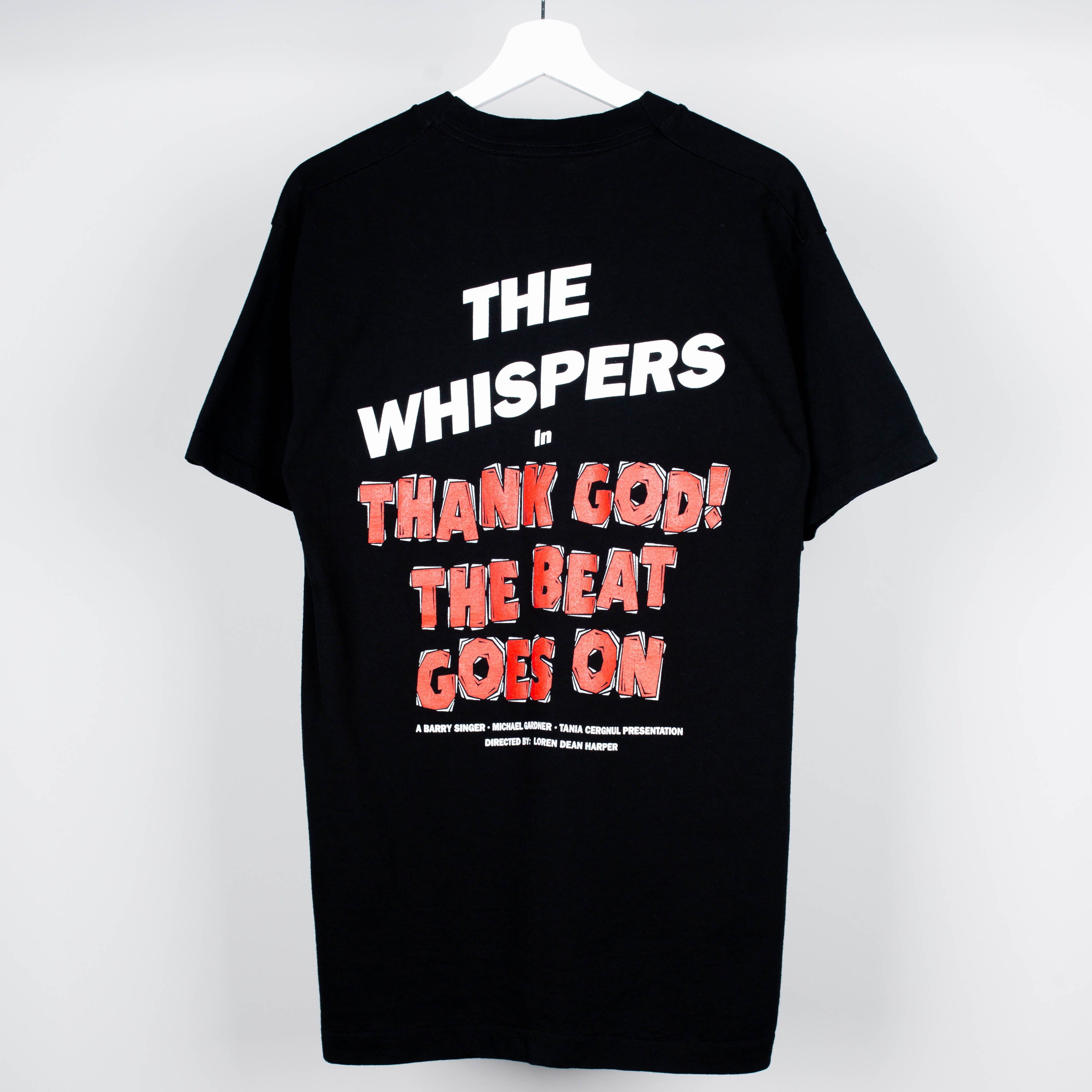 90's The Whispers The Beat Goes On T-Shirt Size L
