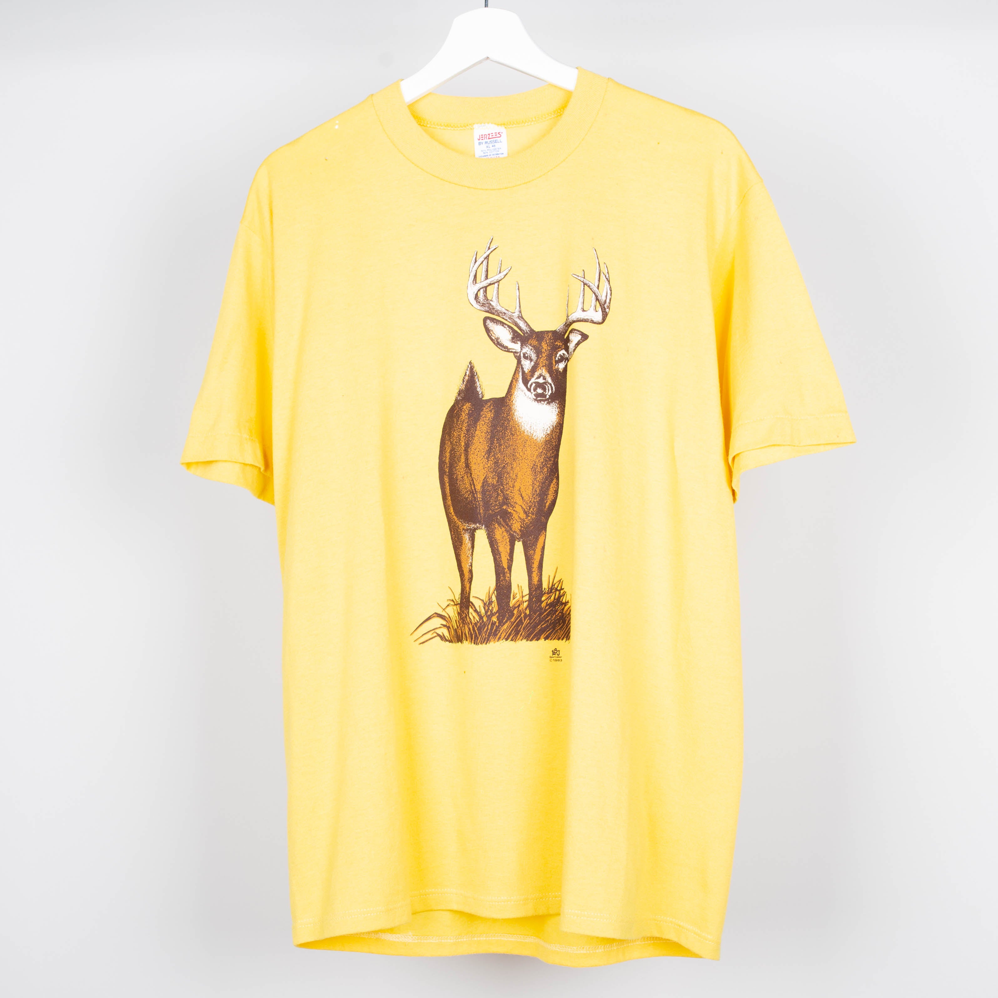 1993 Deer Shirt T-Shirt Size M