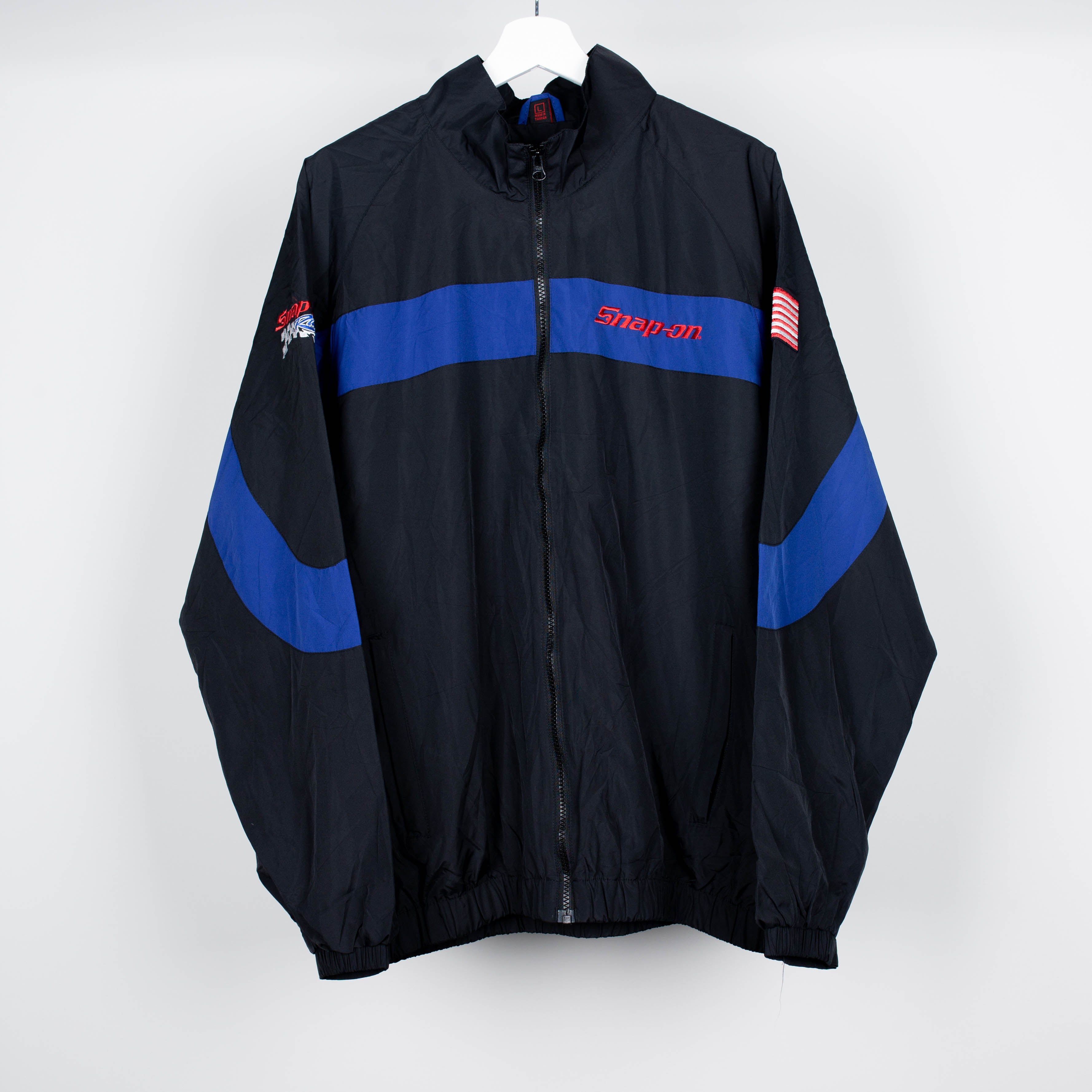 90's Snap-On Racing Windbreaker Jacket Size L