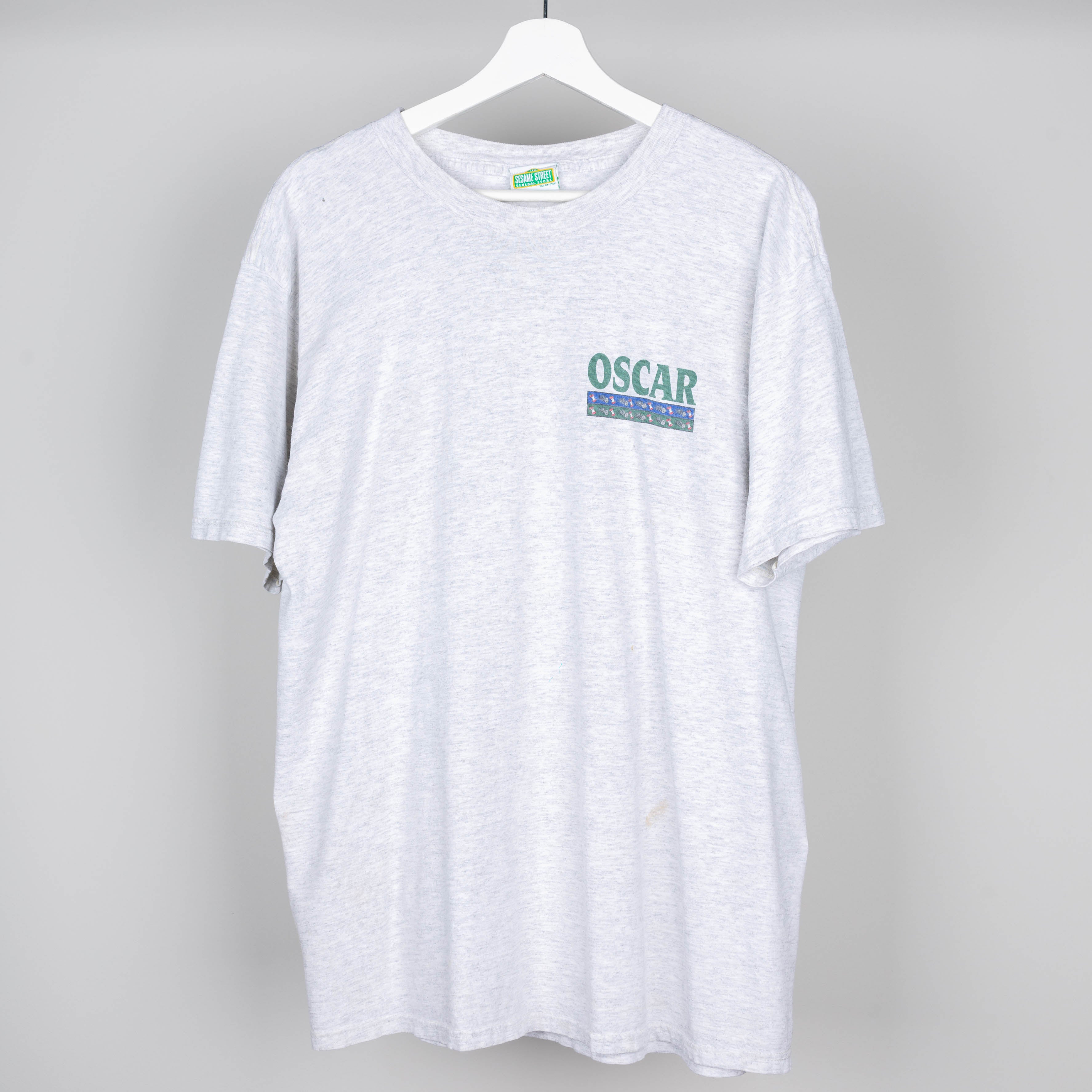 90's Oscar The Grouch Sesame Street T-Shirt Size L