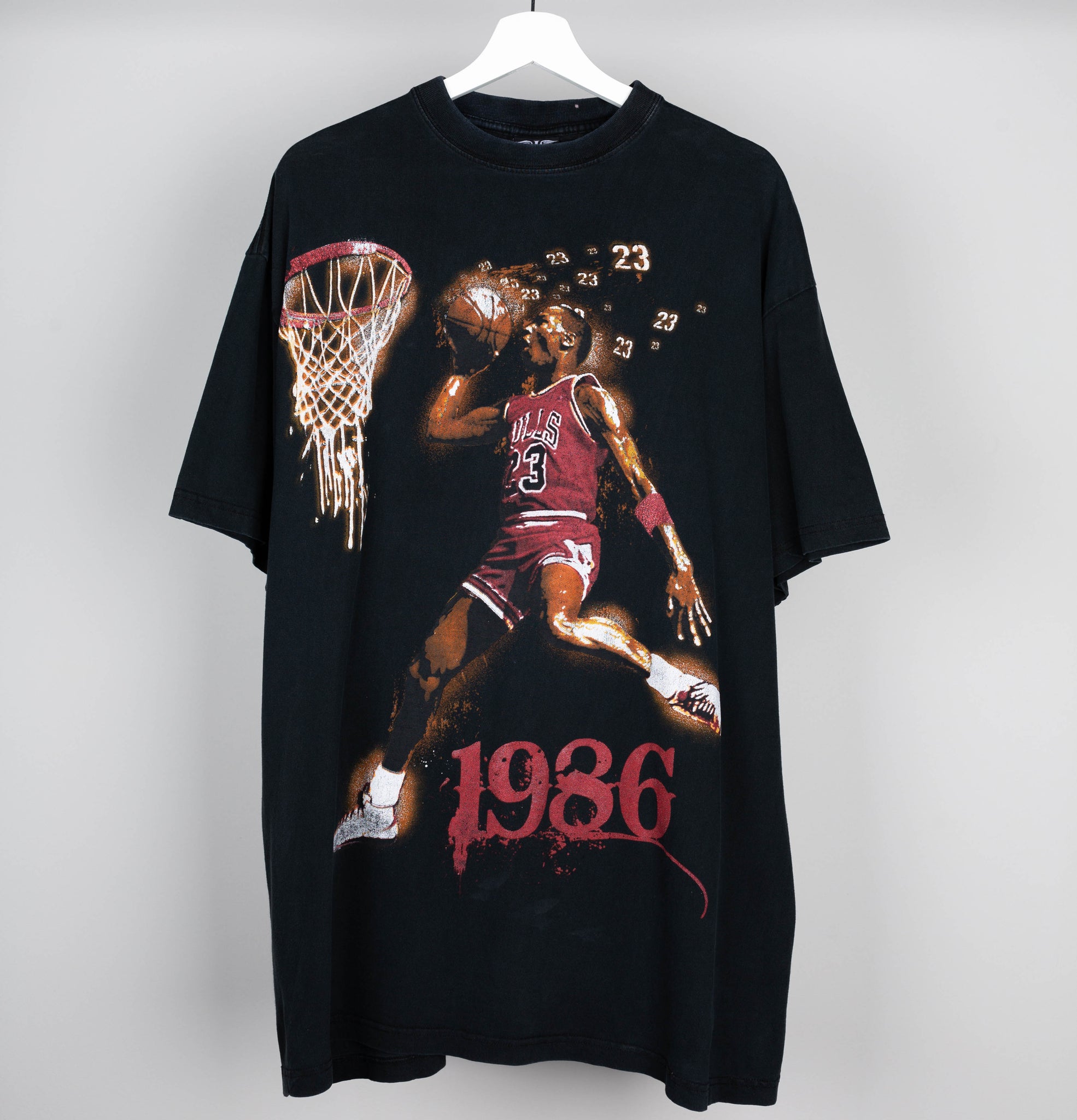 Vintage 90s Michael Jordan AOP T-Shirt - Size L