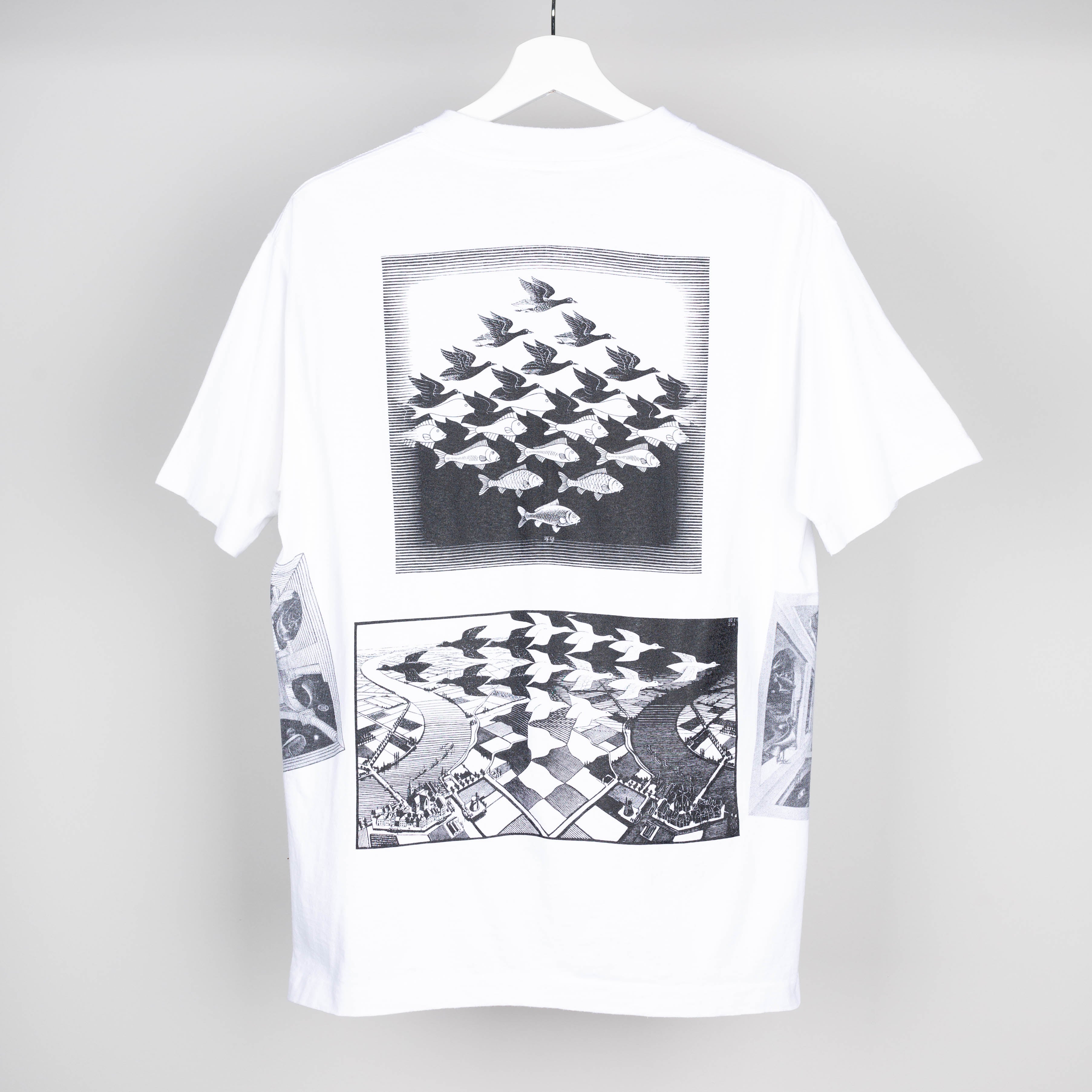 1990 MC Escher AOP T-Shirt Size L