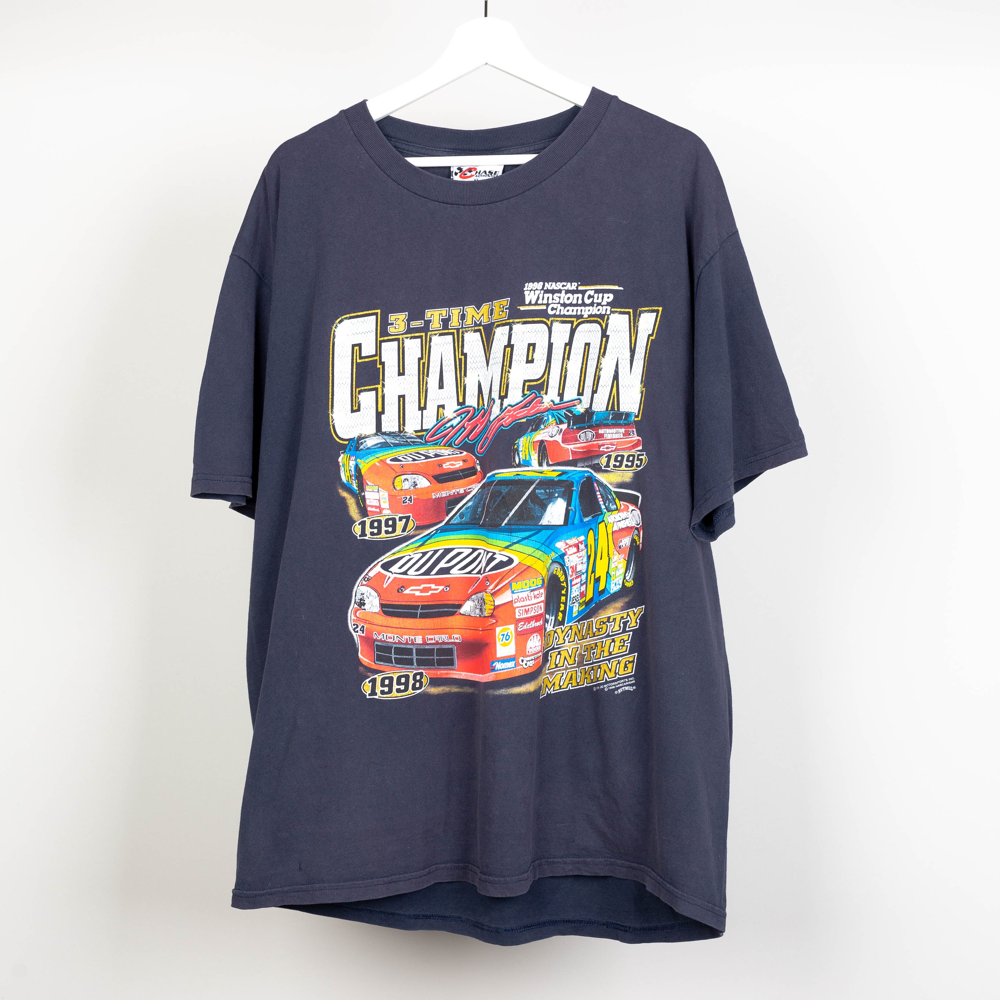 1998 Jeff Gordon Winston Cup Champion Nascar T-Shirt Size XL