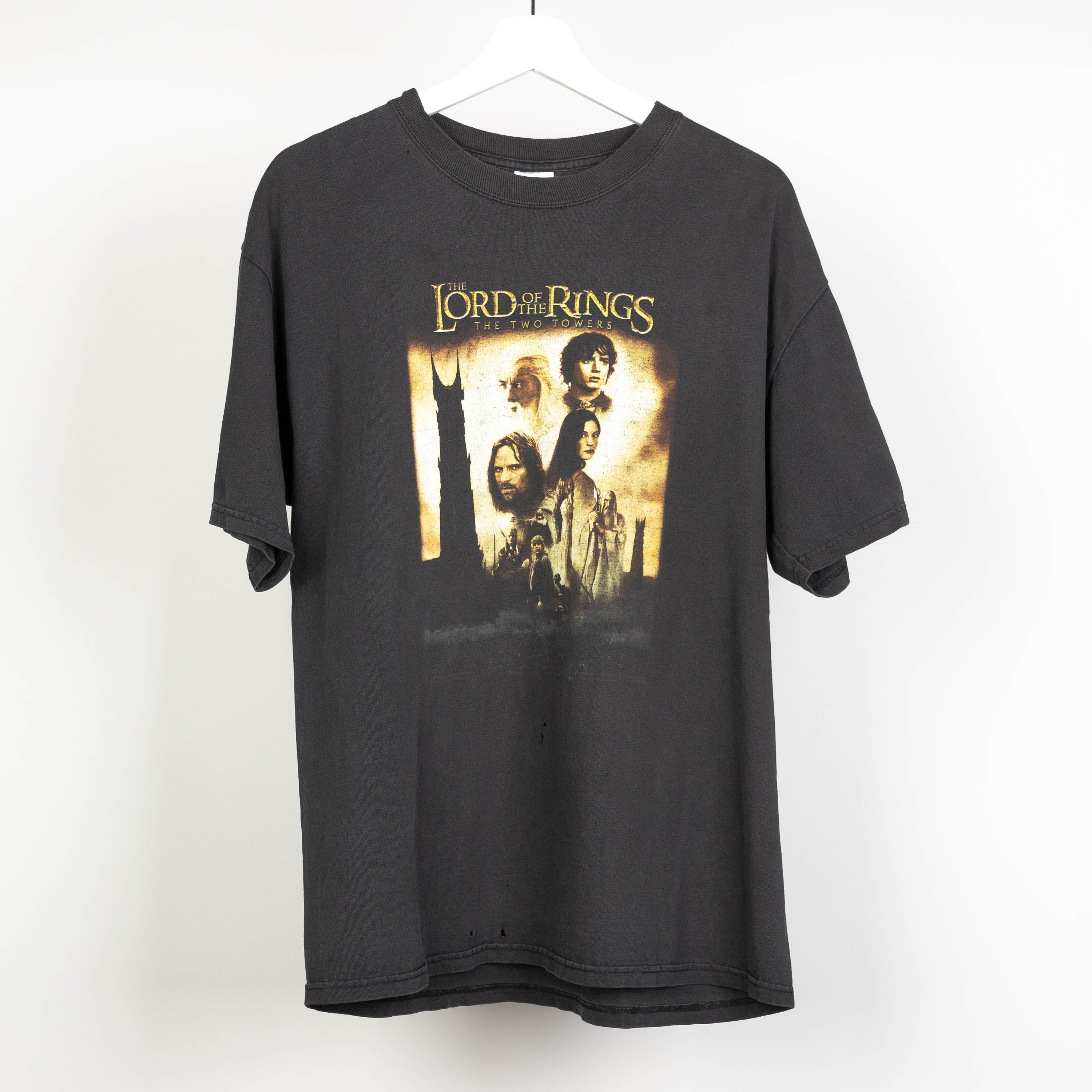 2002 Lord Of The Rings The Two Towers Movie T-Shirt Size L
