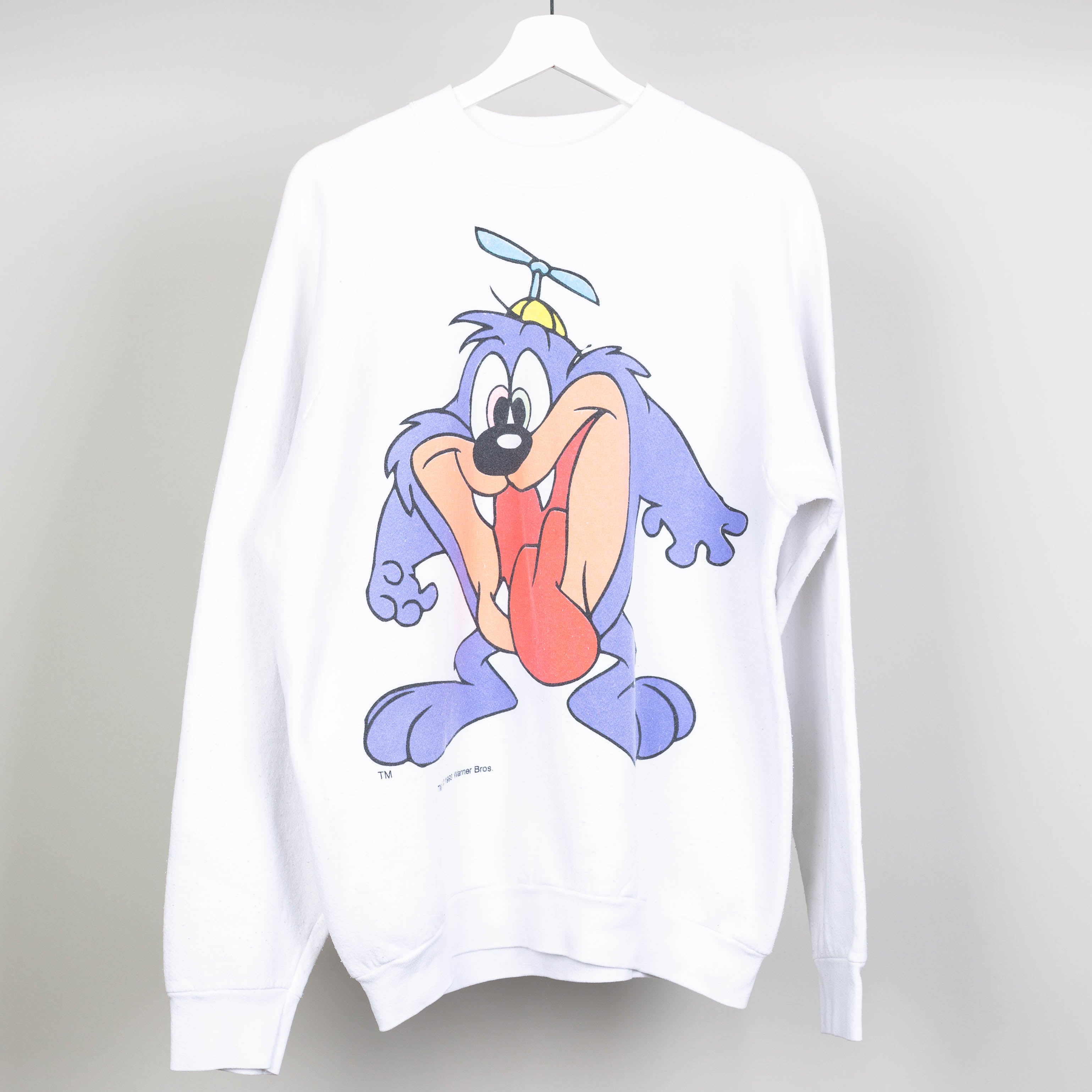 1993 Dizzy Devil Tiny Tunes Crewneck Sweatshirt Size L