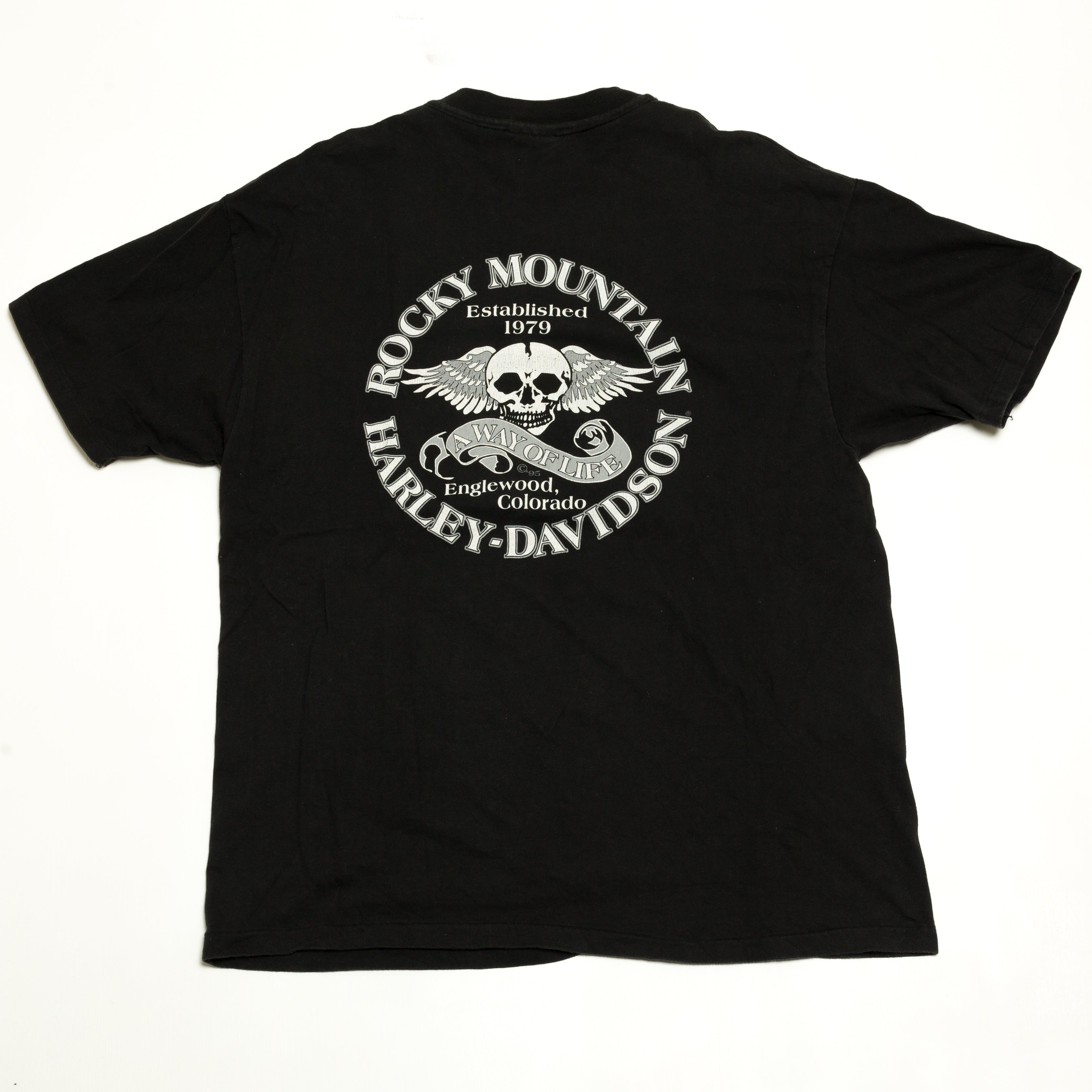 1995 Harley Davidson American Eagle T-Shirt Size XL