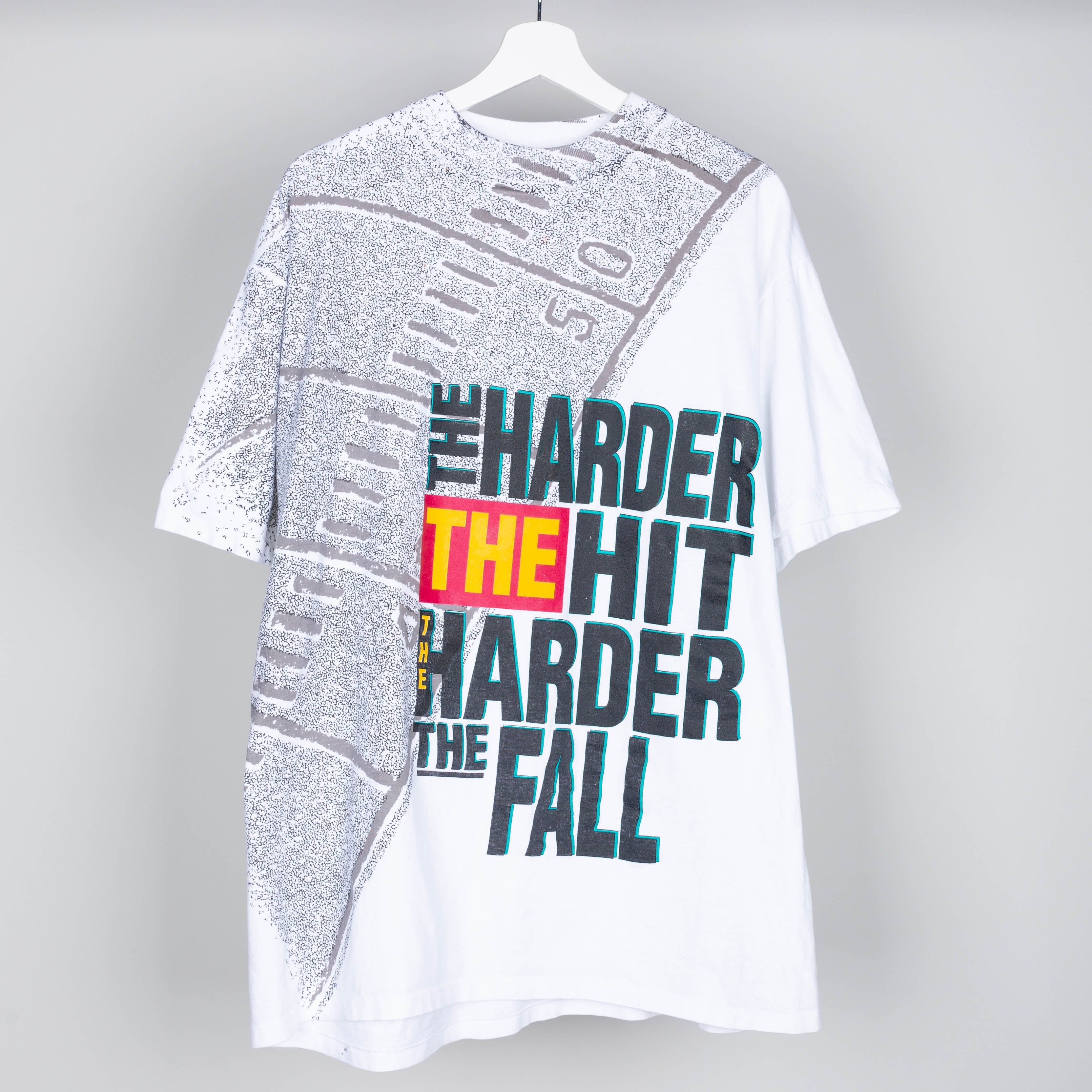 90's The Harder The Hit The Harder The Fall T-Shirt Size XL