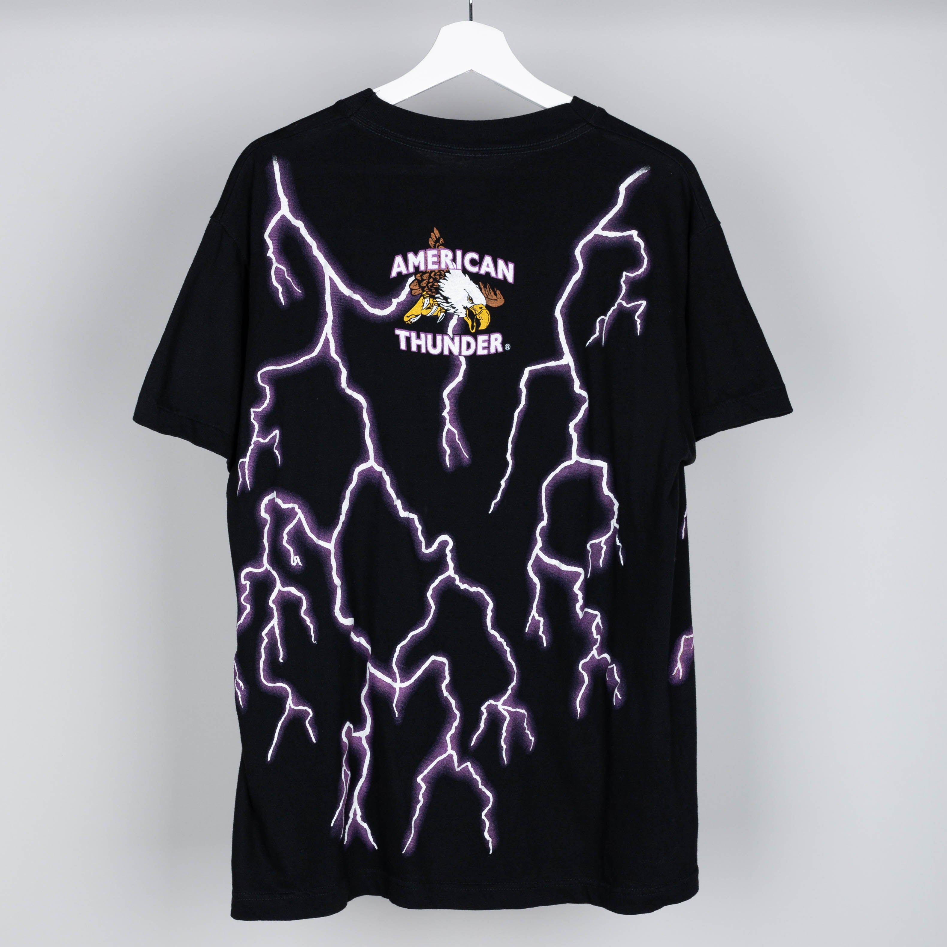 90's American Thunder Native American T-Shirt Size L