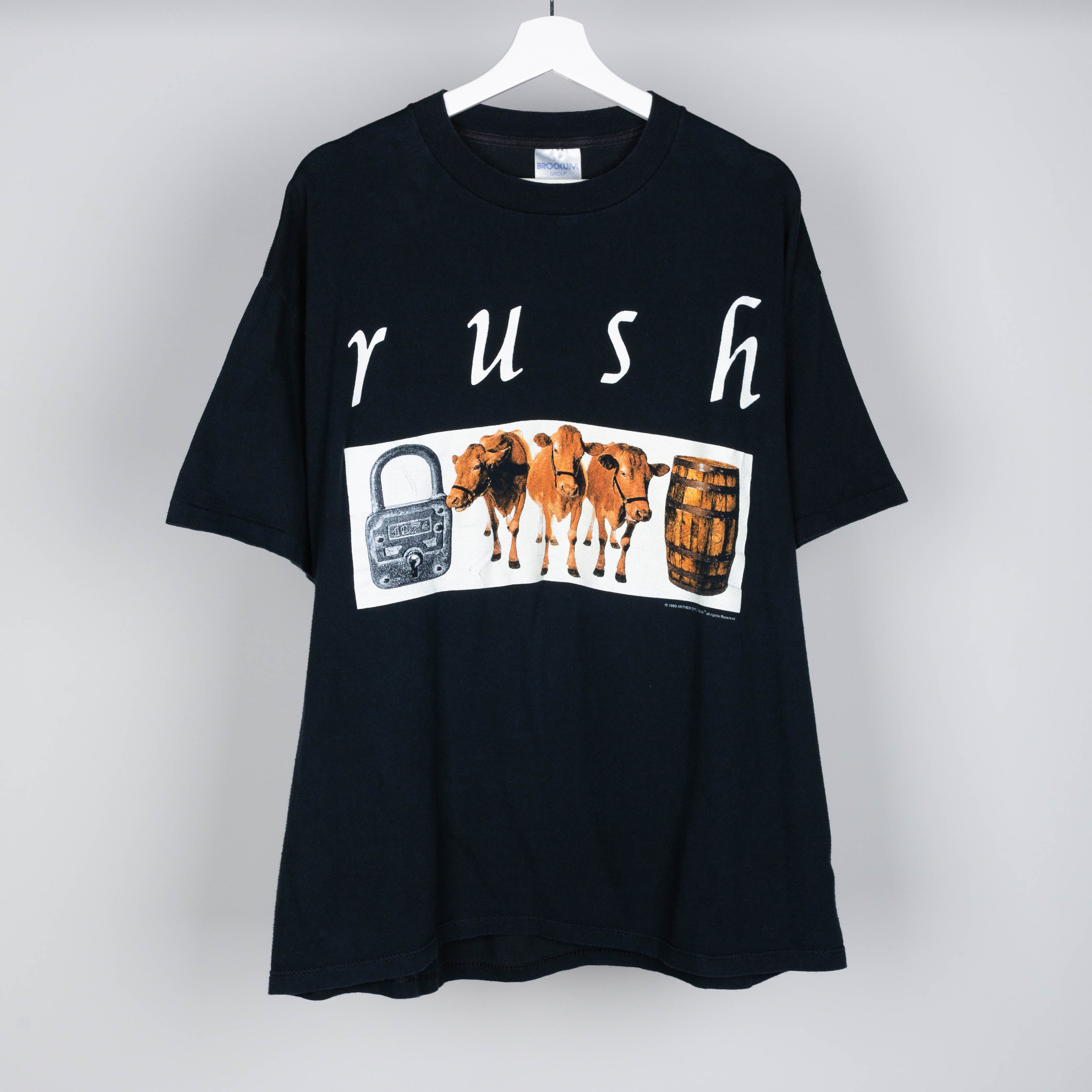1993 Rush Counterparts Tour T-Shirt Size XL