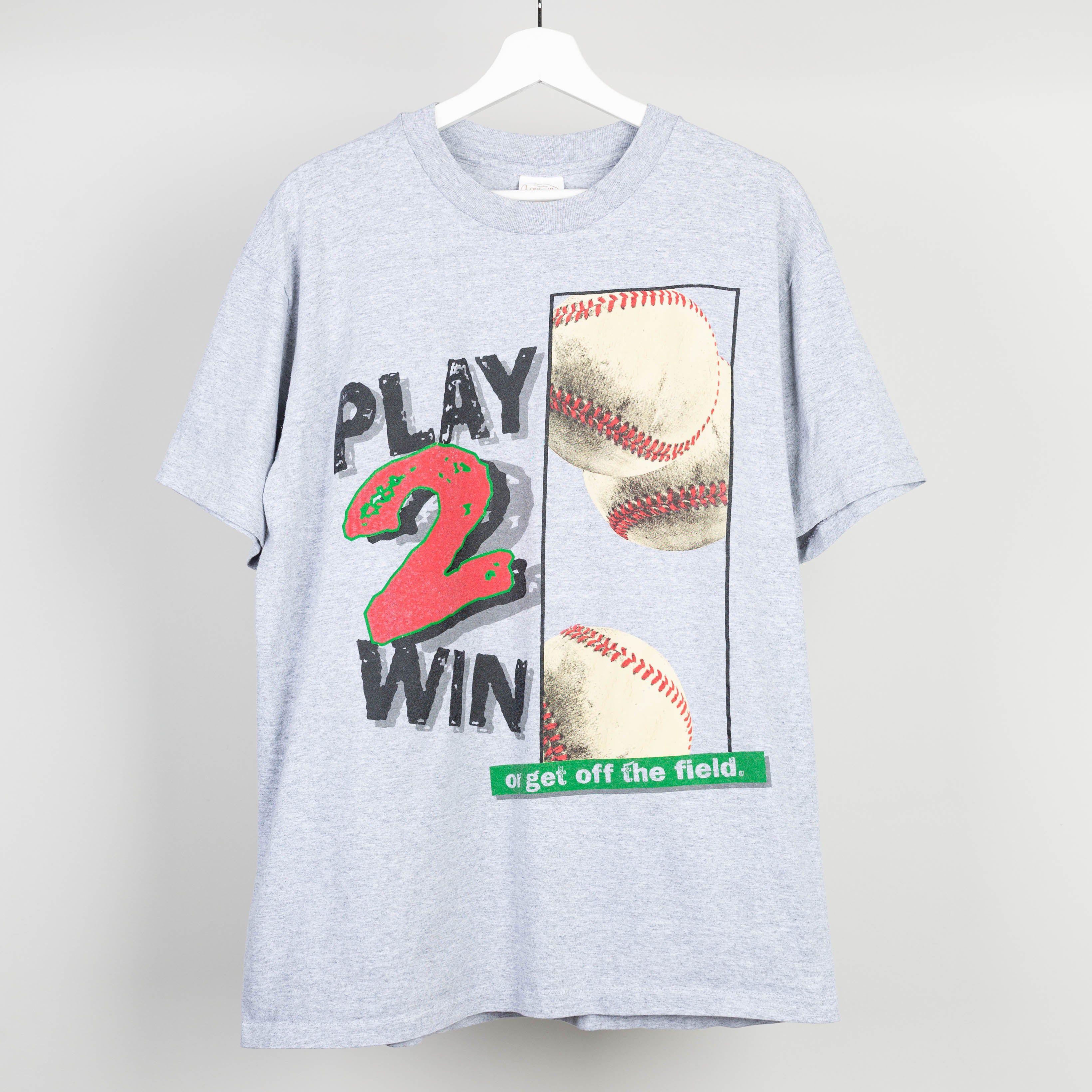 90's Play 2 Win Louisville Slugger T-Shirt Size L