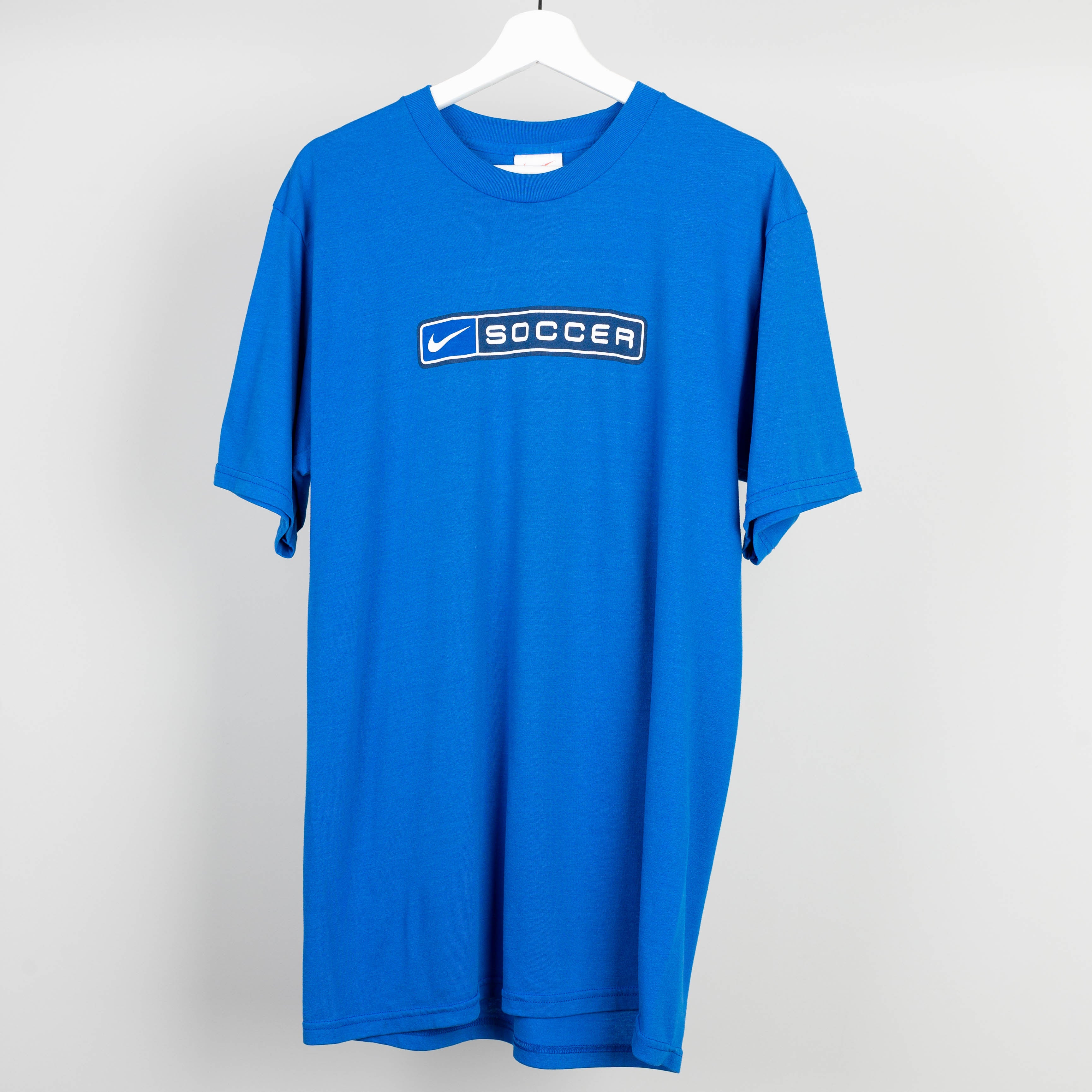 90's Nike Soccer T-Shirt Size M