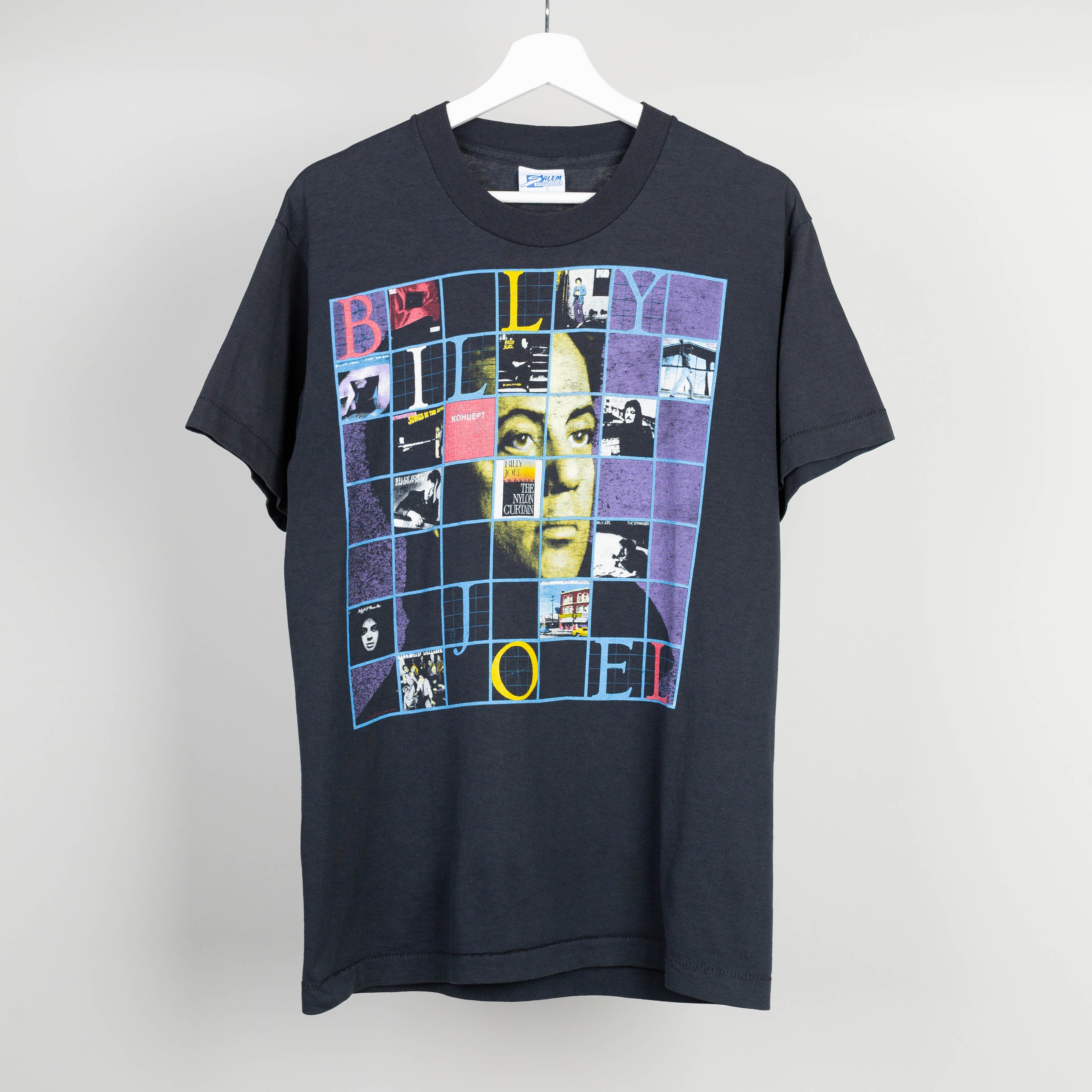 1989 Billy Joel Storm Front Tour T-Shirt Size L
