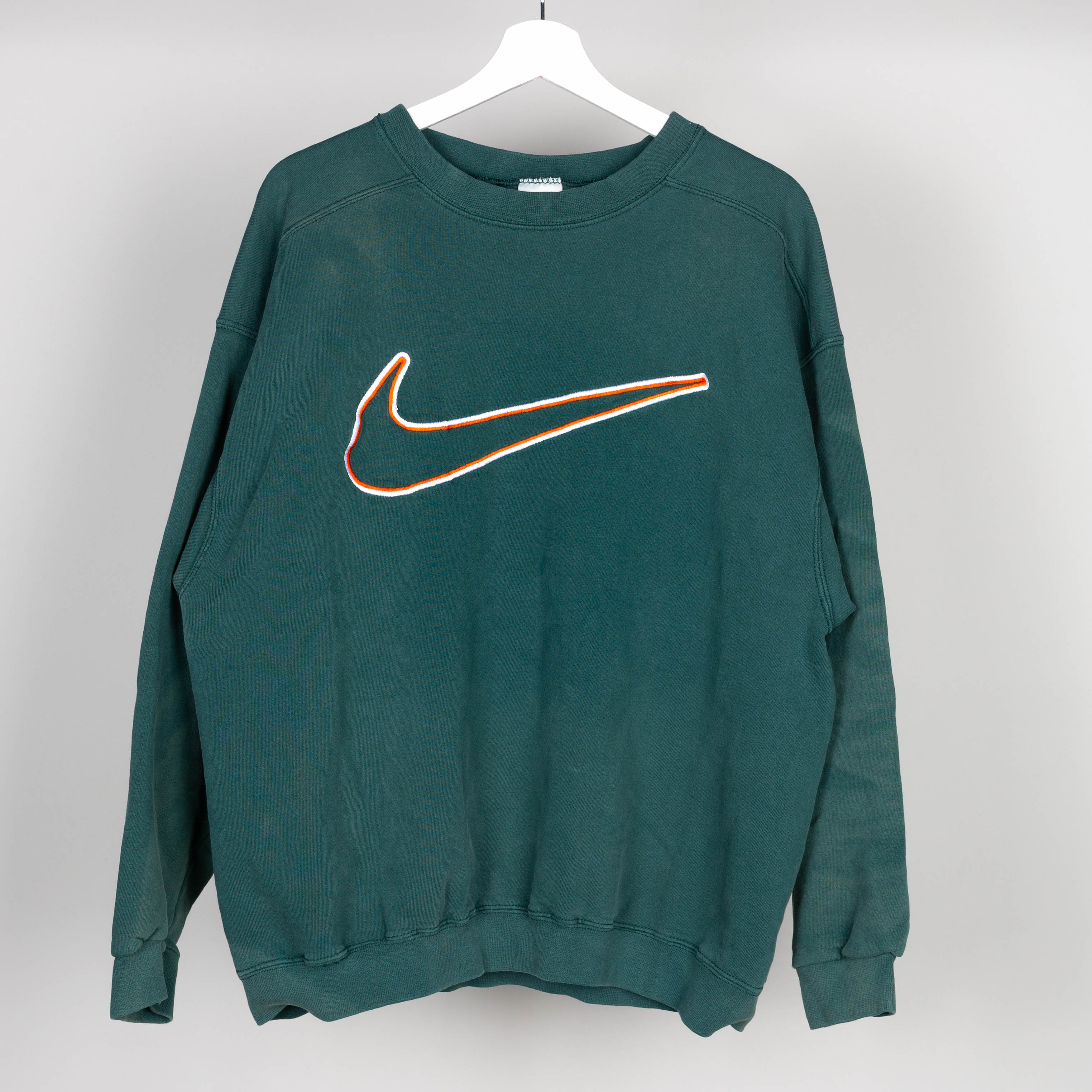 90's Green Nike Crewneck Size L
