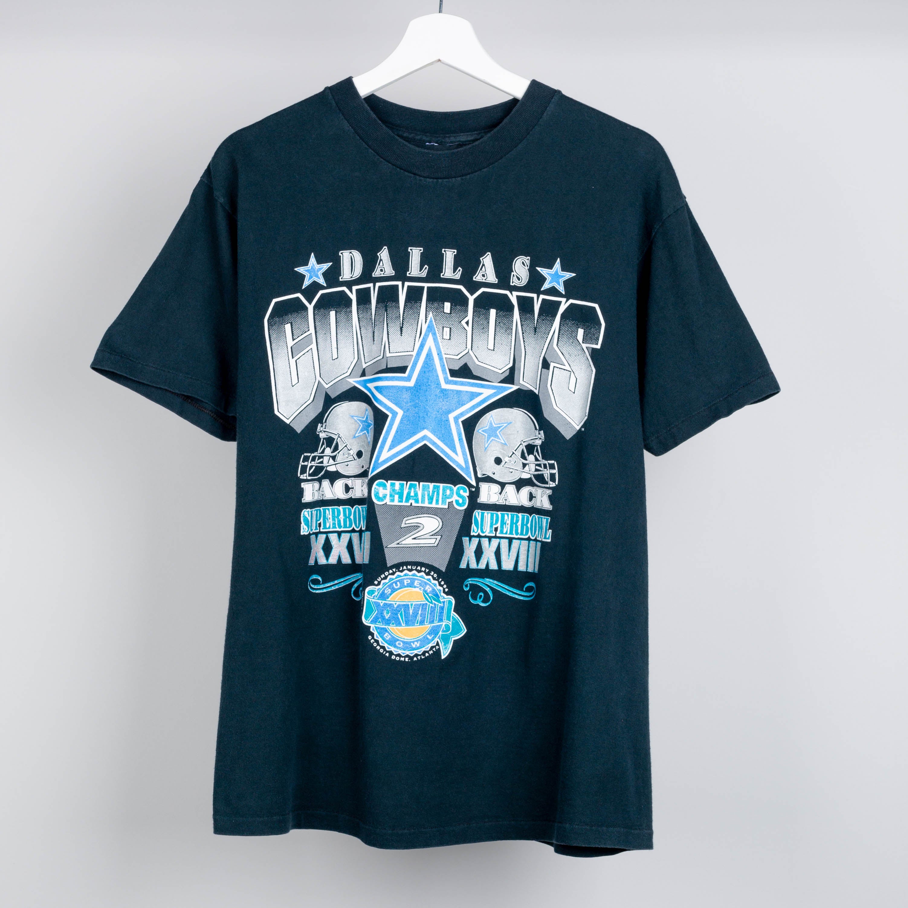1993 Super Bowl Dallas Cowboys T-Shirt Size L
