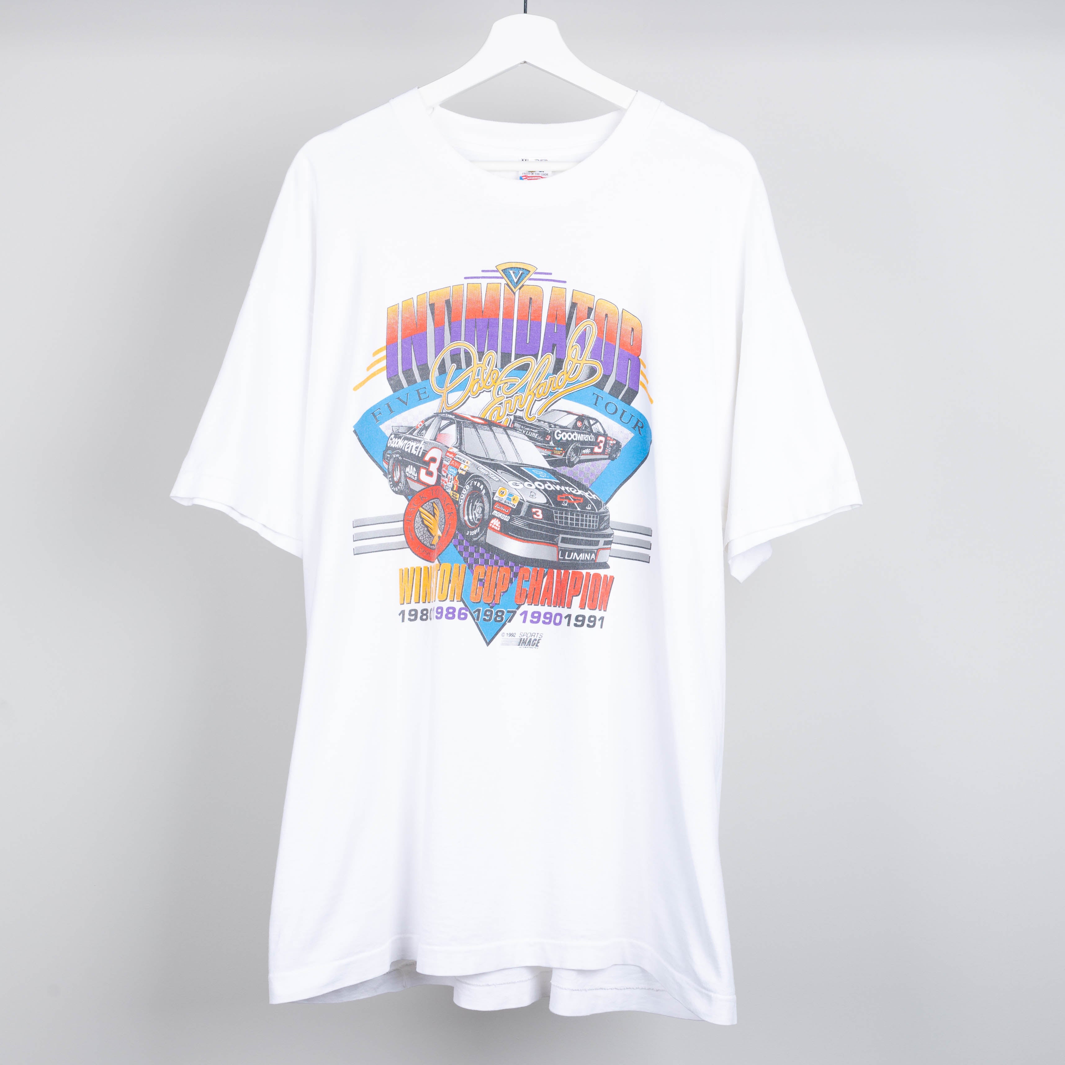 1992 Dale Earnhardt Intimidator Tour T-Shirt Size XXL