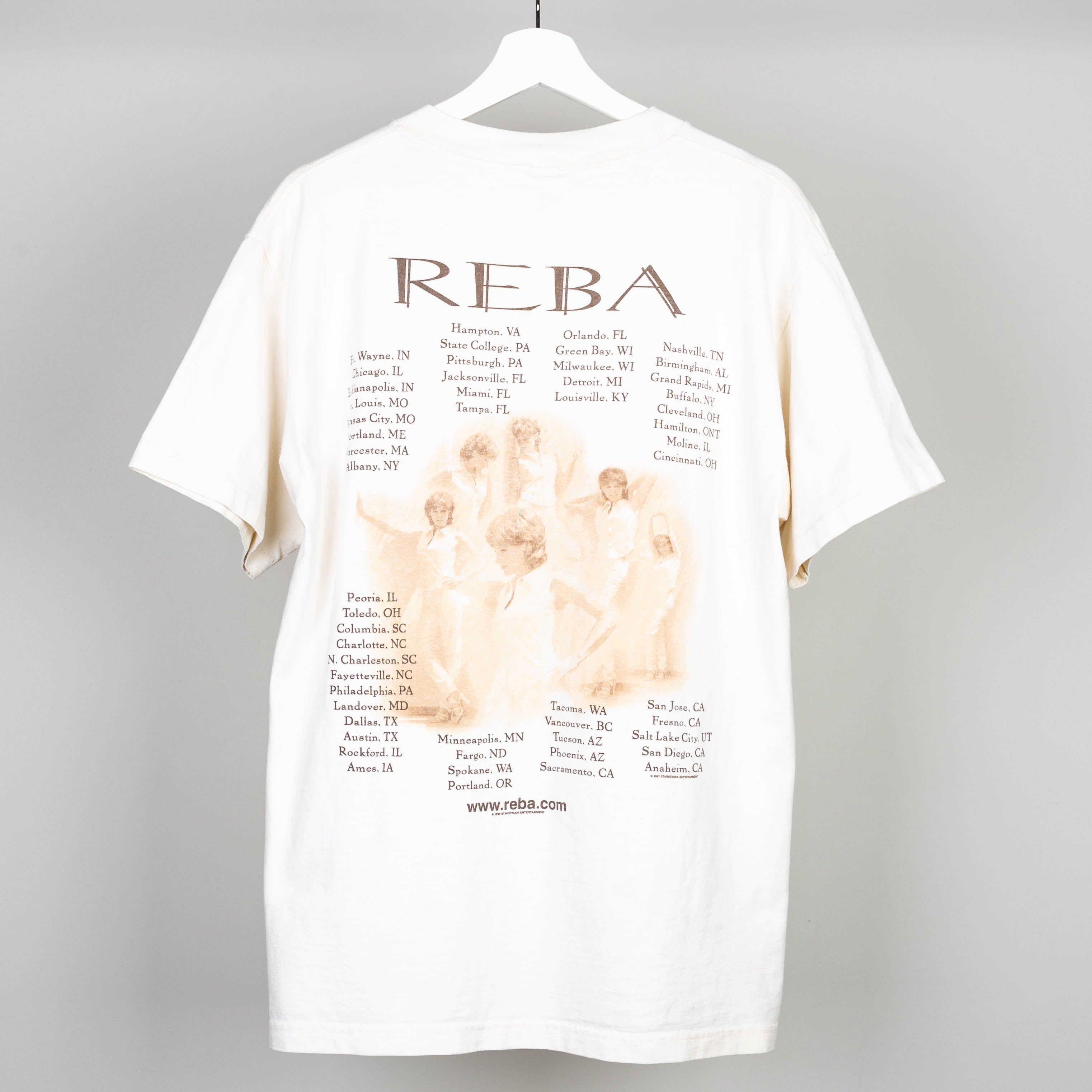 1997 Reba Tour T-Shirt Size L