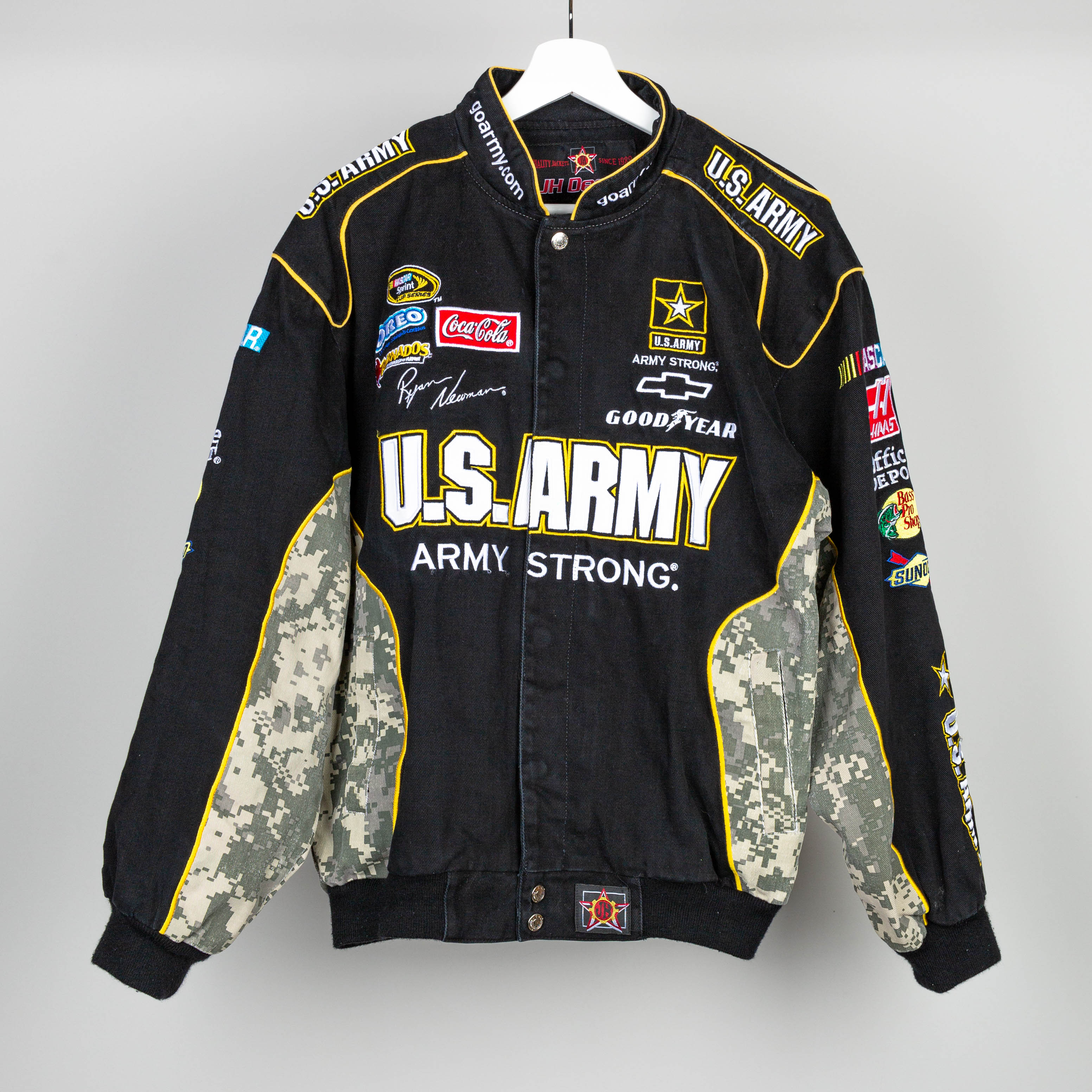 Ryan Newman US Army Nascar Racing Jacket Size S
