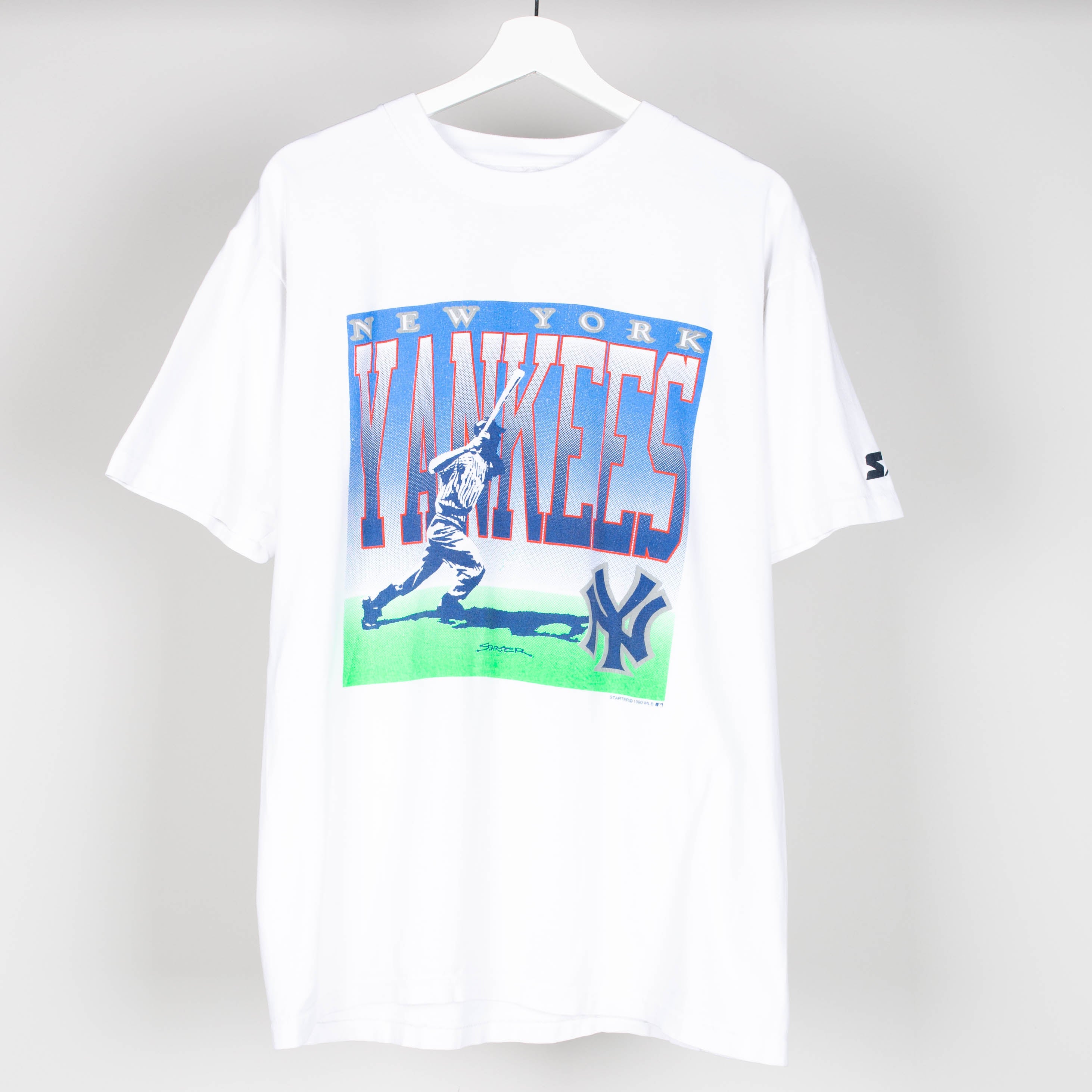1990 Starter New York Yankees T-Shirt Size L