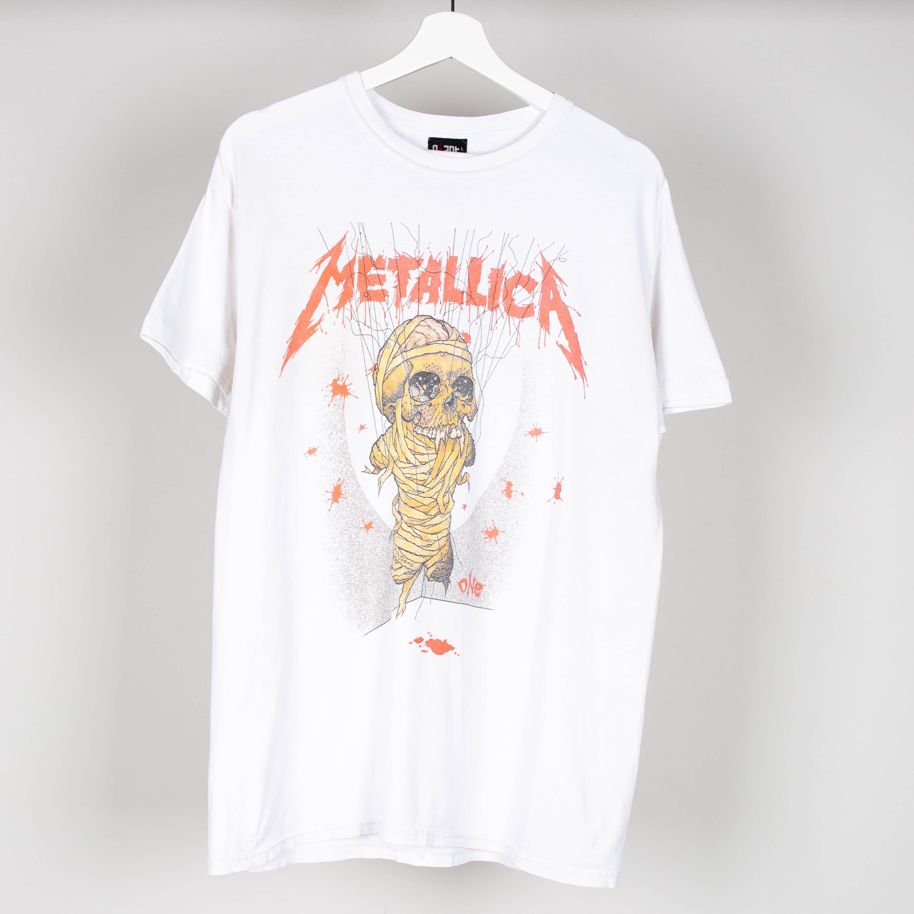 1990 Metallica Landmine Tour T-Shirt Size Large