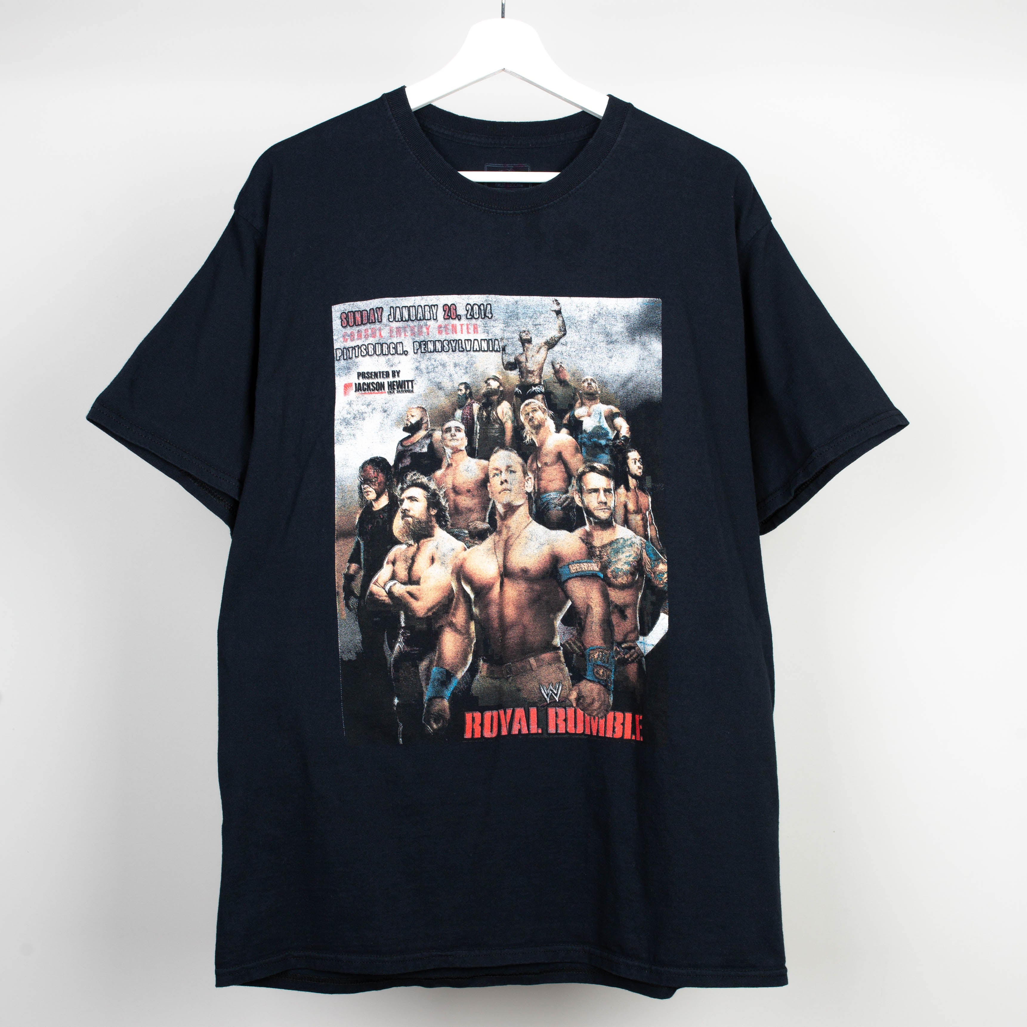 2014 Wrestlemania Royal Rumble T-Shirt Size L