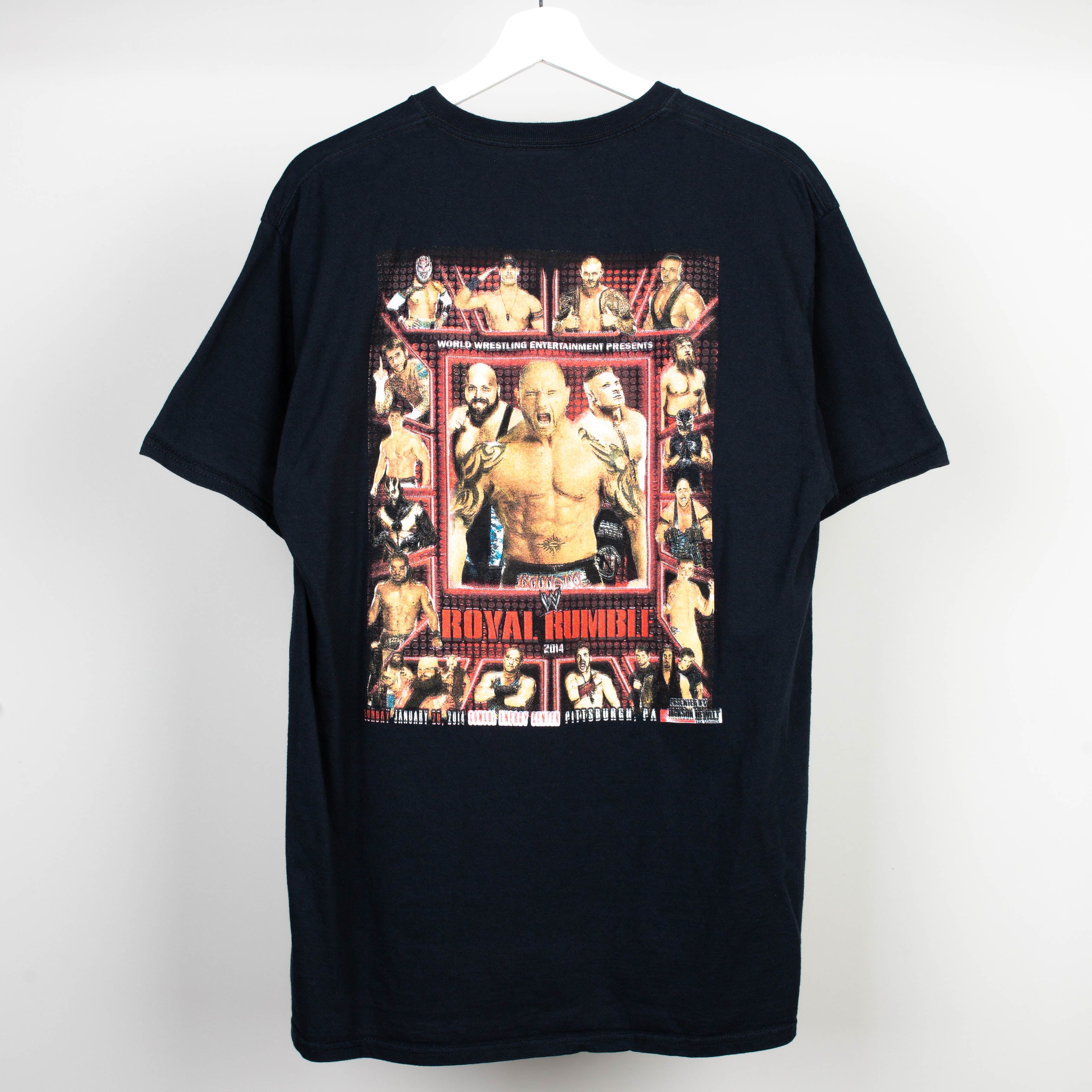 2014 Wrestlemania Royal Rumble T-Shirt Size L