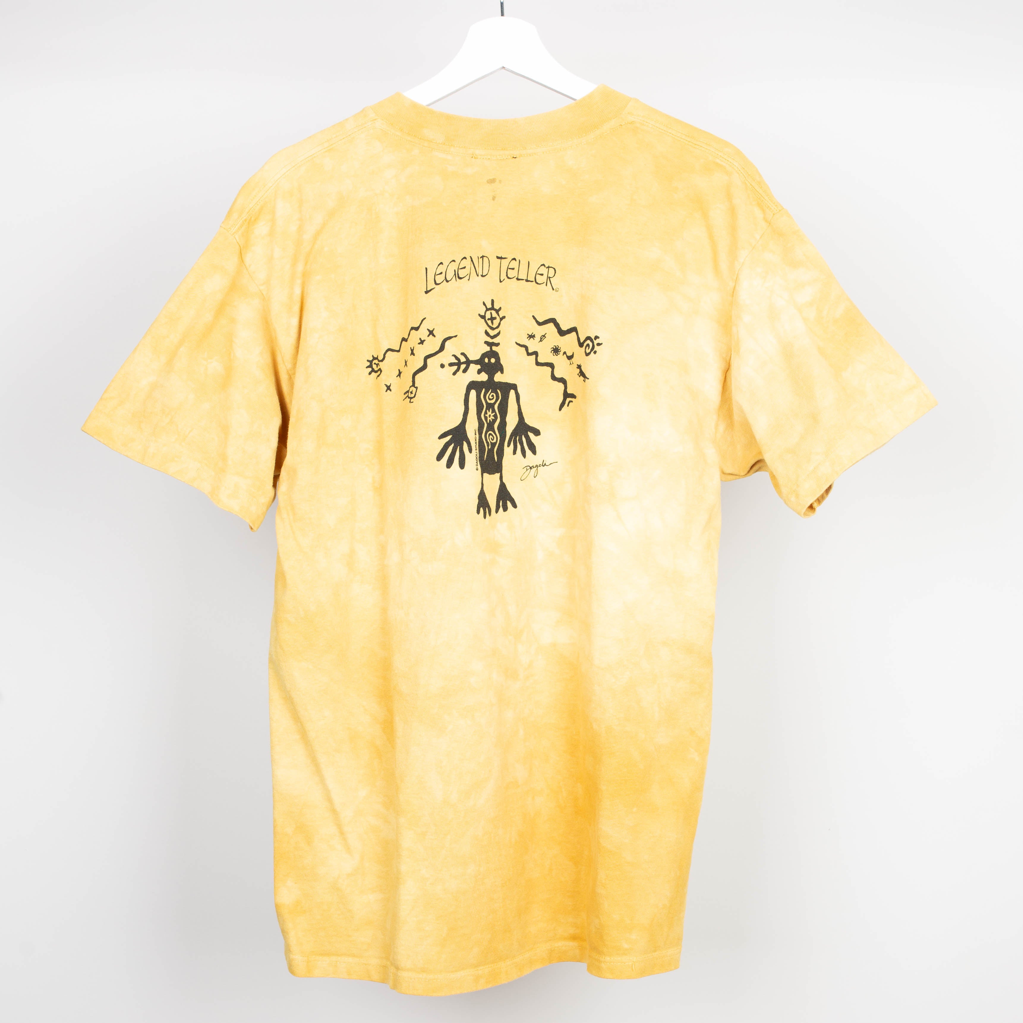 90's Ancient Cave Art T-Shirt Size M