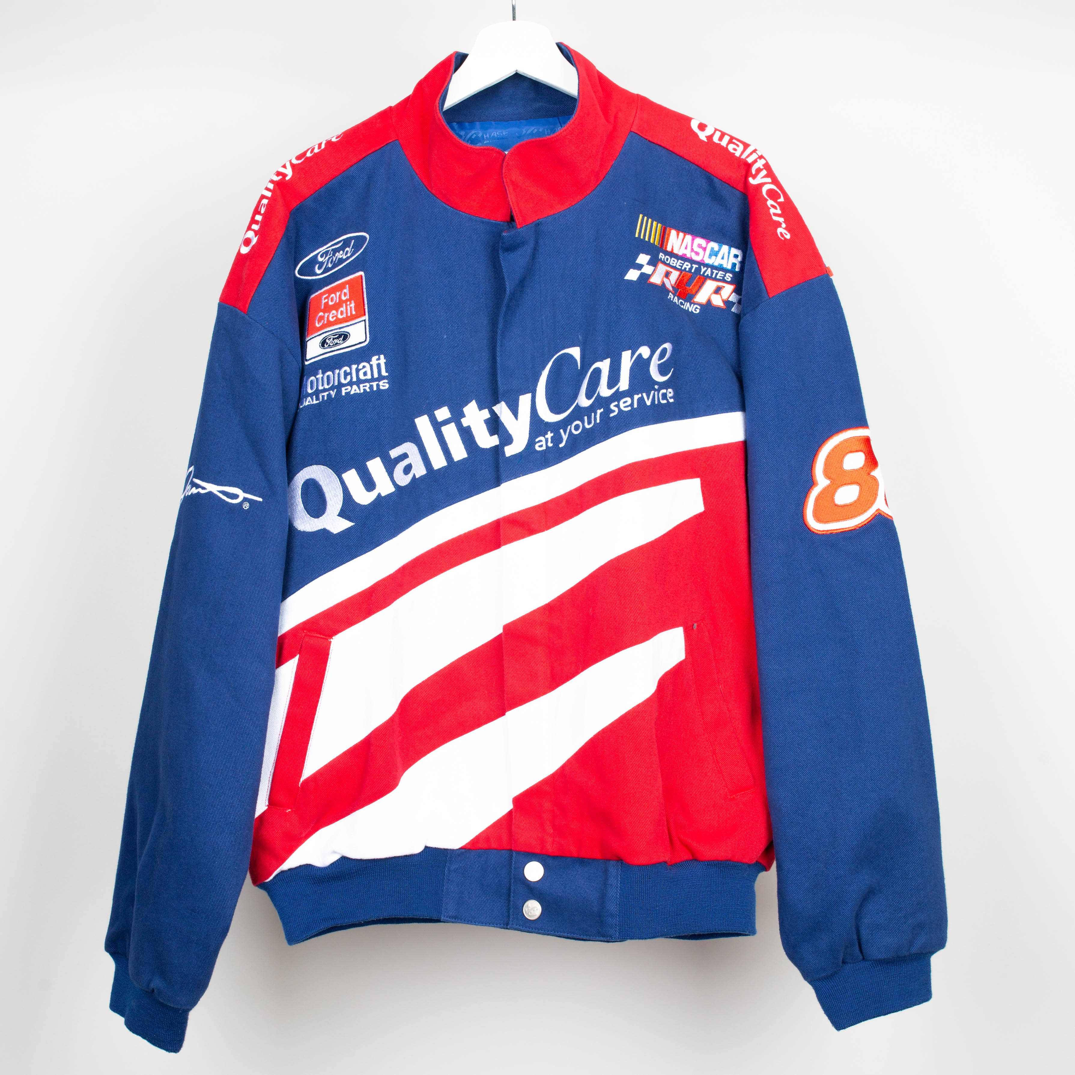 90's Nascar Quality Care Racing Jacket Size M