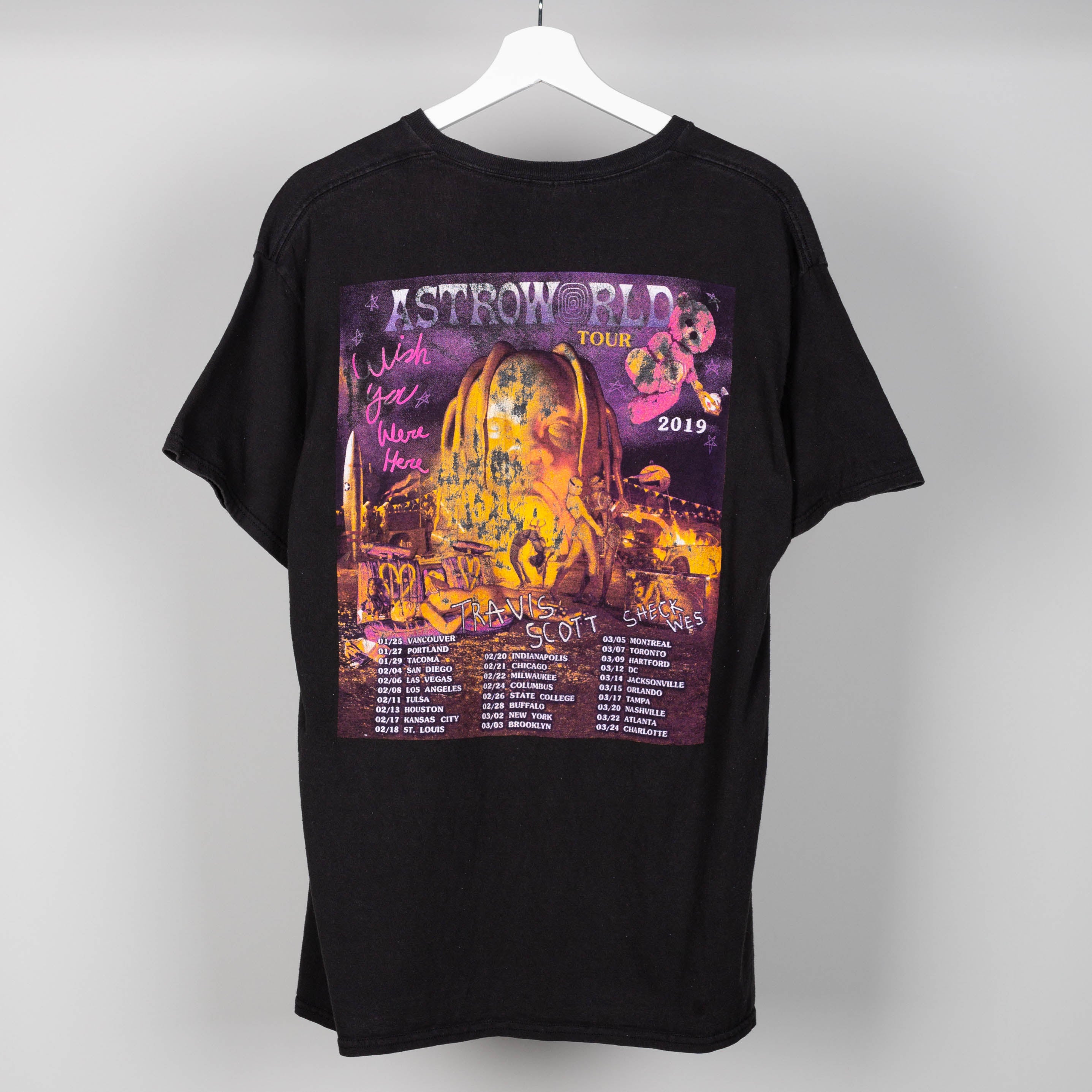 Astroworld Rapper Travis Scott Tour Shirt, Astroworld Merch - Ink In Action
