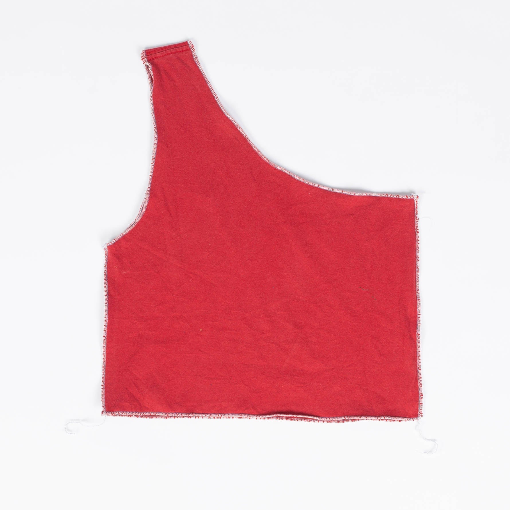 DCNSTRCTD Red Nike Crop Top Size M