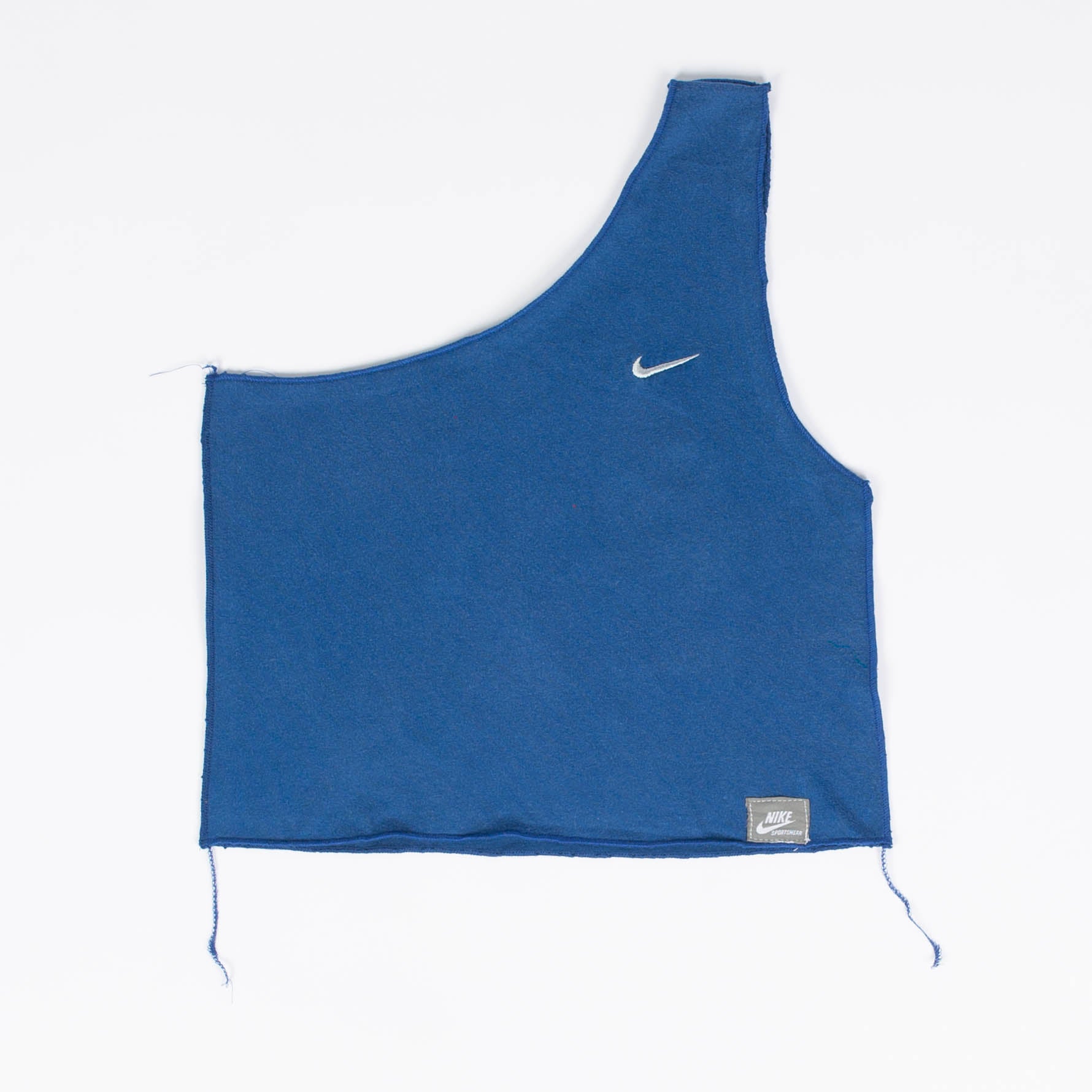 DCNSTRCTD Blue Nike Crop Top Size M